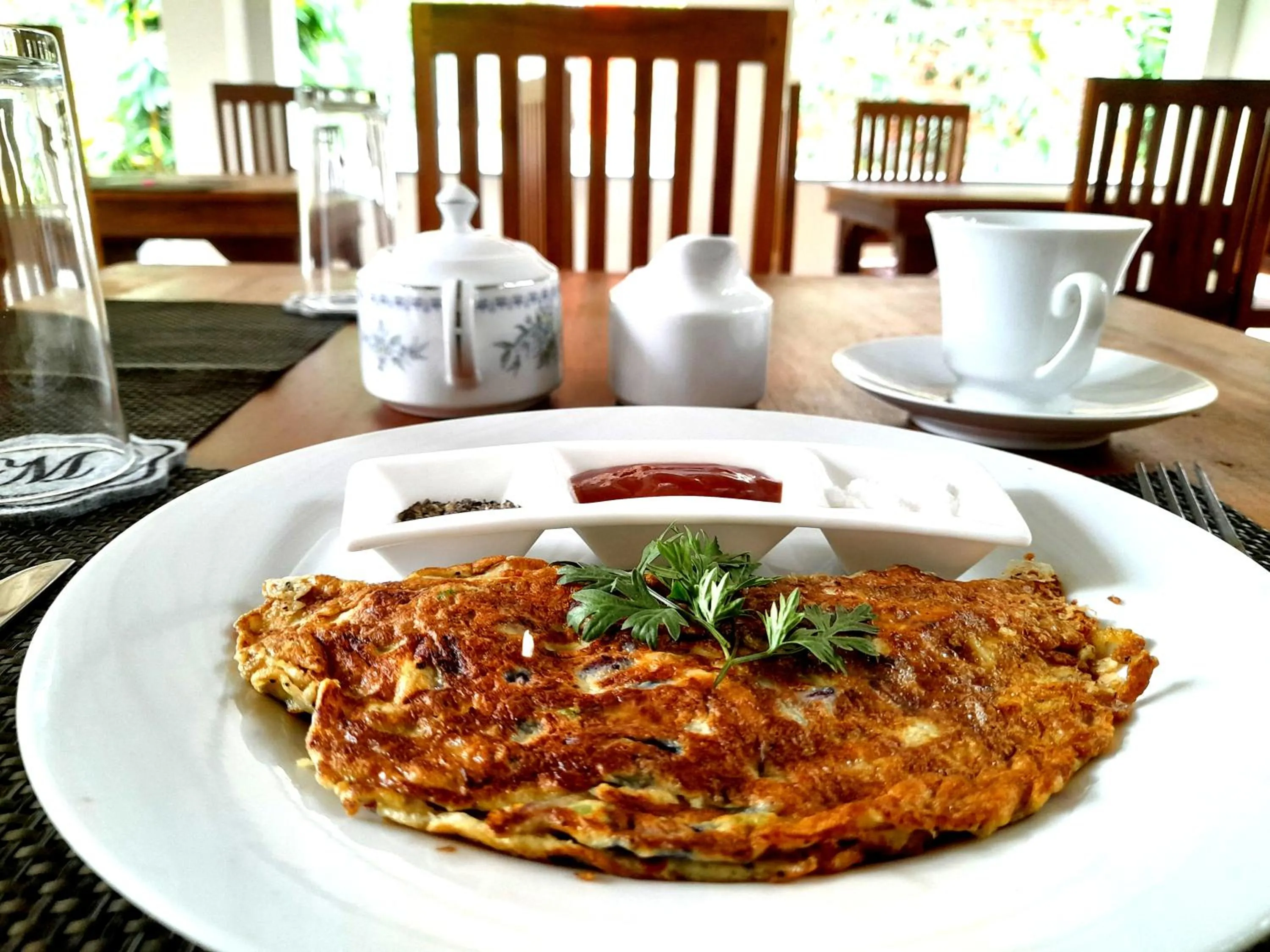 Breakfast in Naturaliza Sigiriya