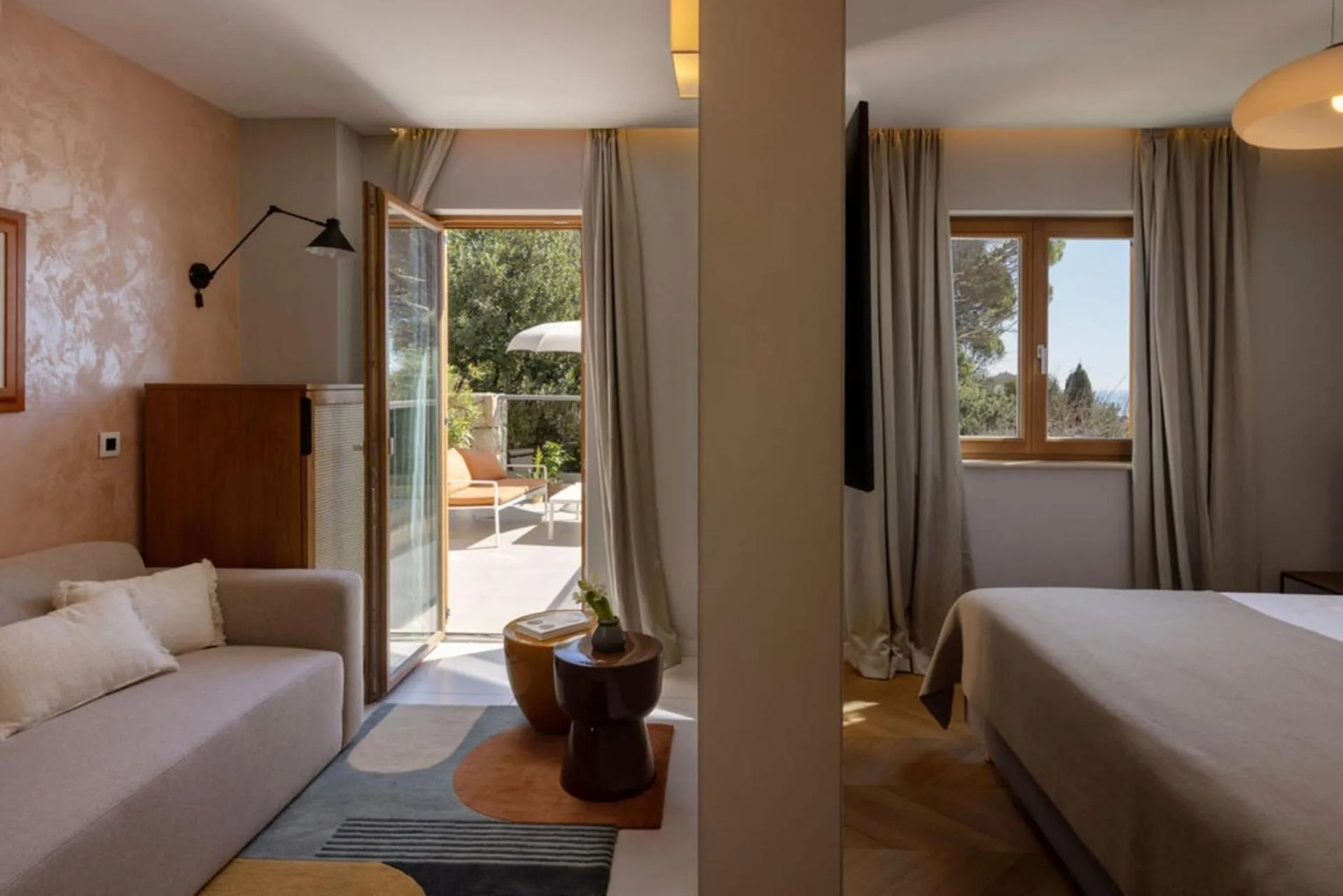 Floor plan, Bed in Palace Natali