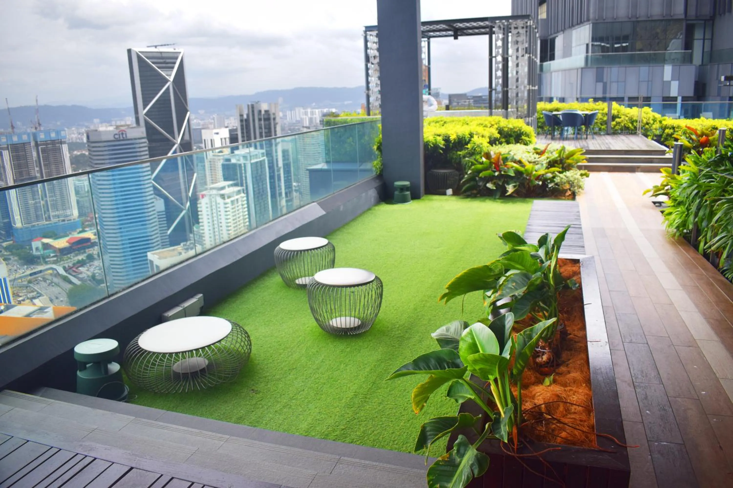 BBQ facilities in Star Sky Park KLCC