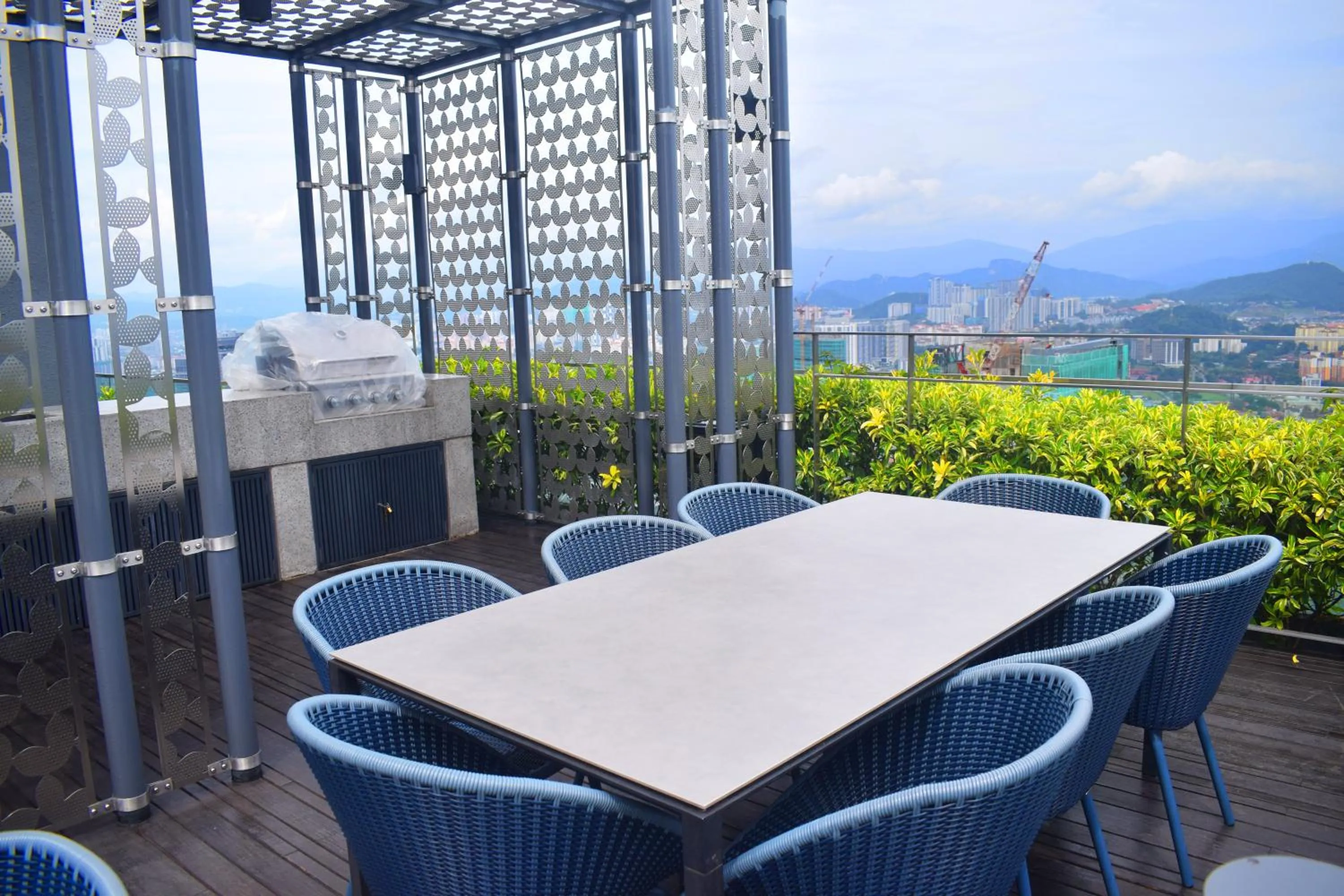 BBQ facilities in Star Sky Park KLCC