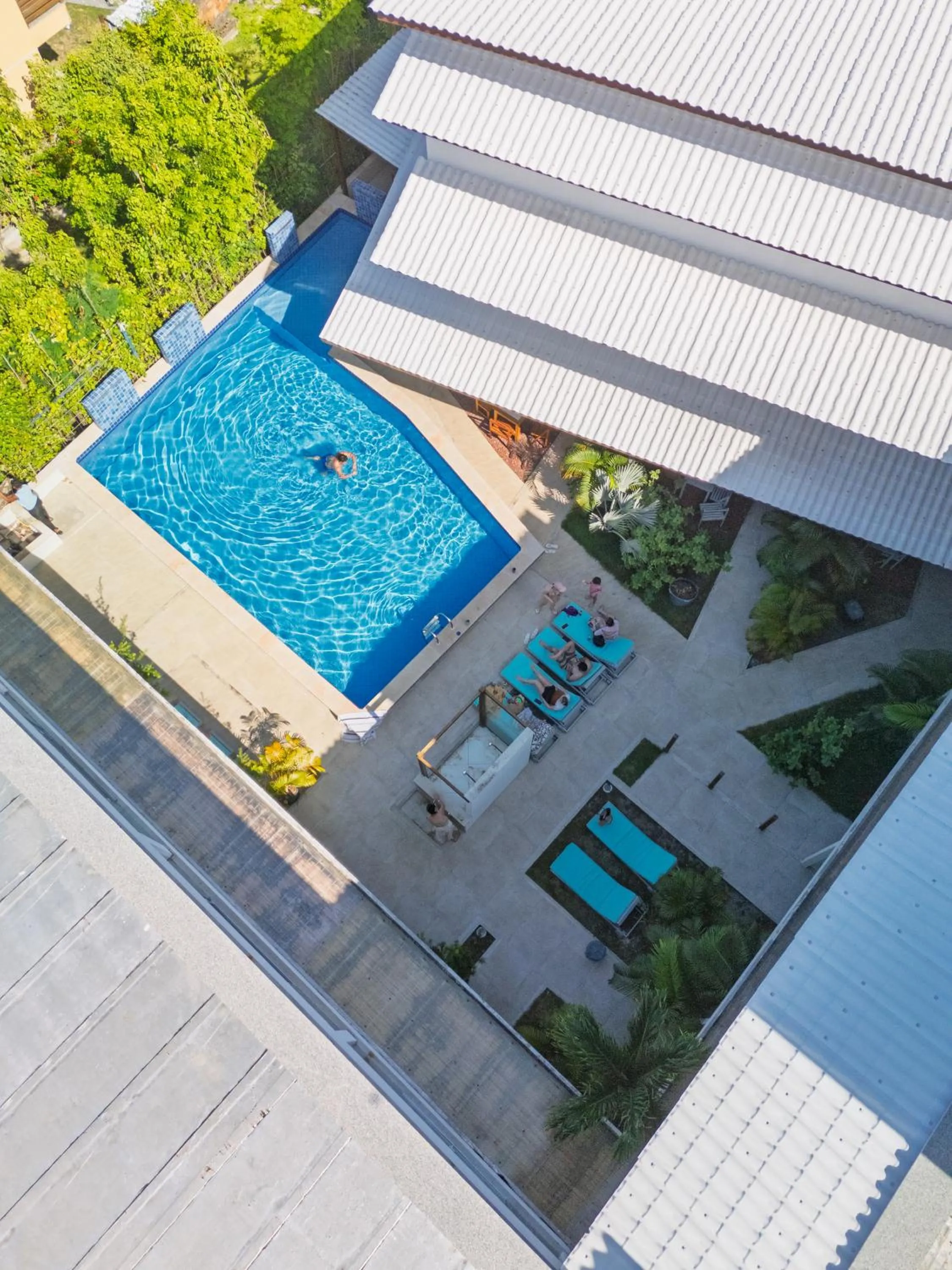 Swimming pool in Brisa do Mar Praia Hotel
