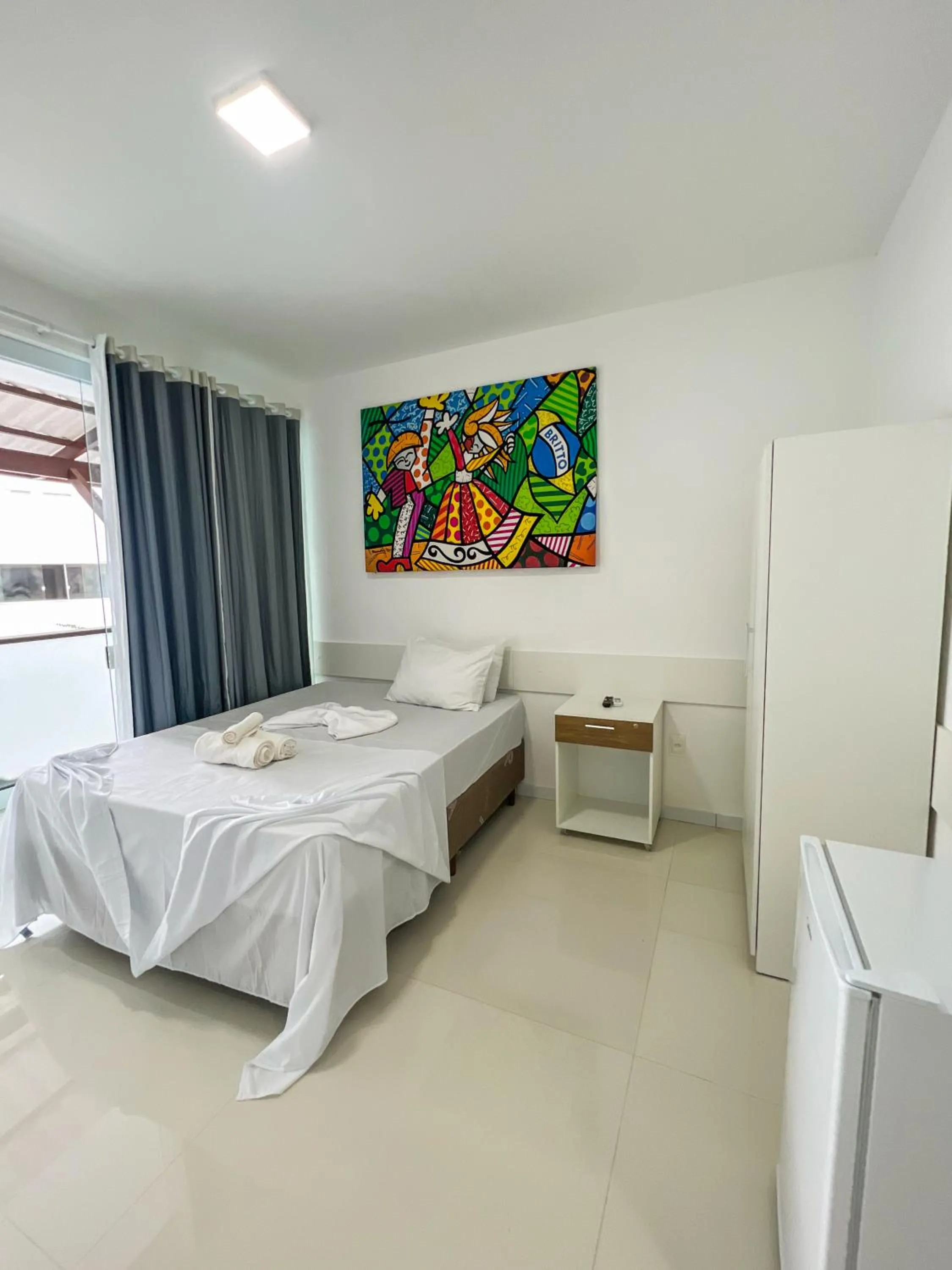 Bed in Brisa do Mar Praia Hotel