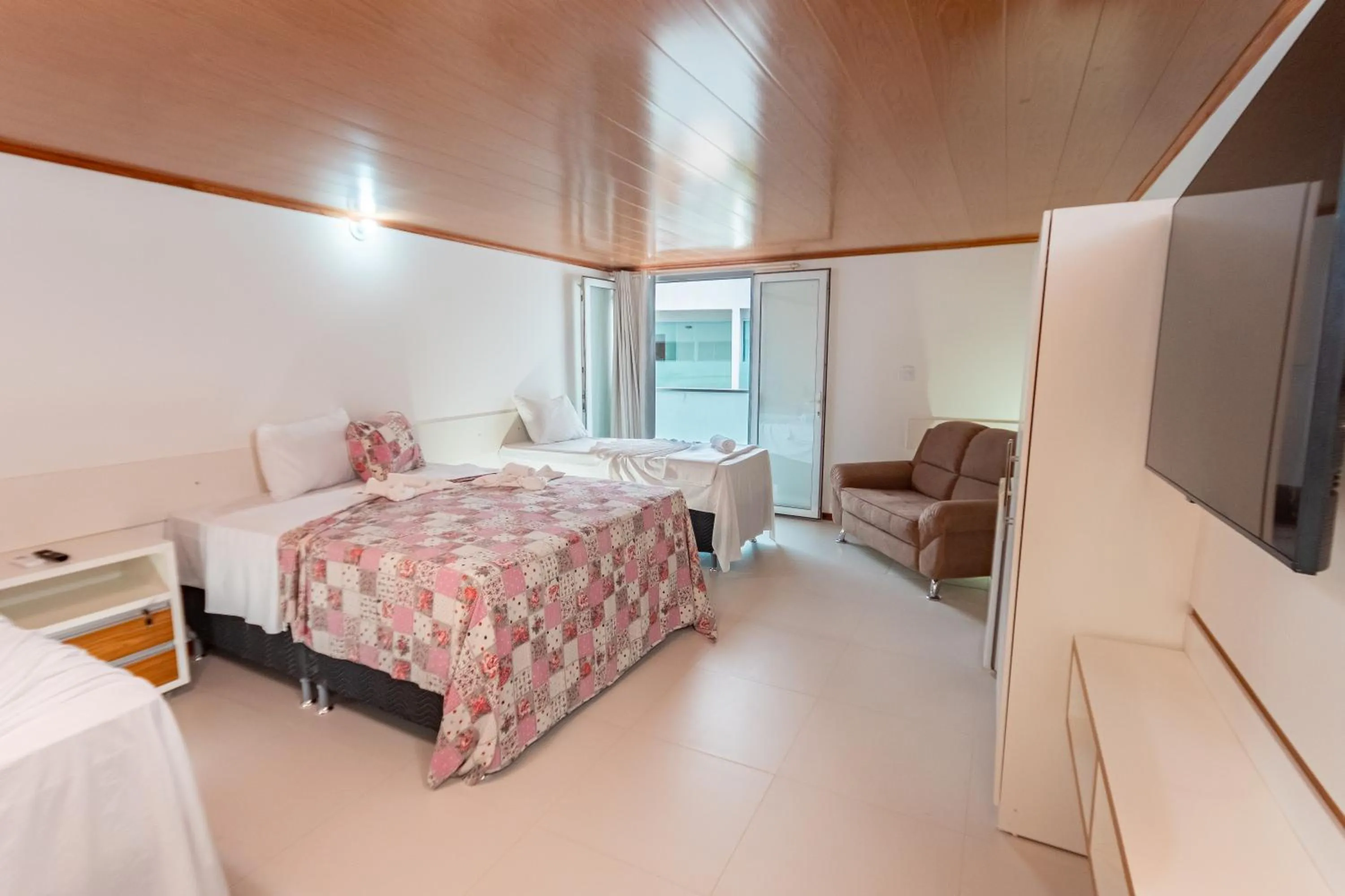 Bed in Brisa do Mar Praia Hotel