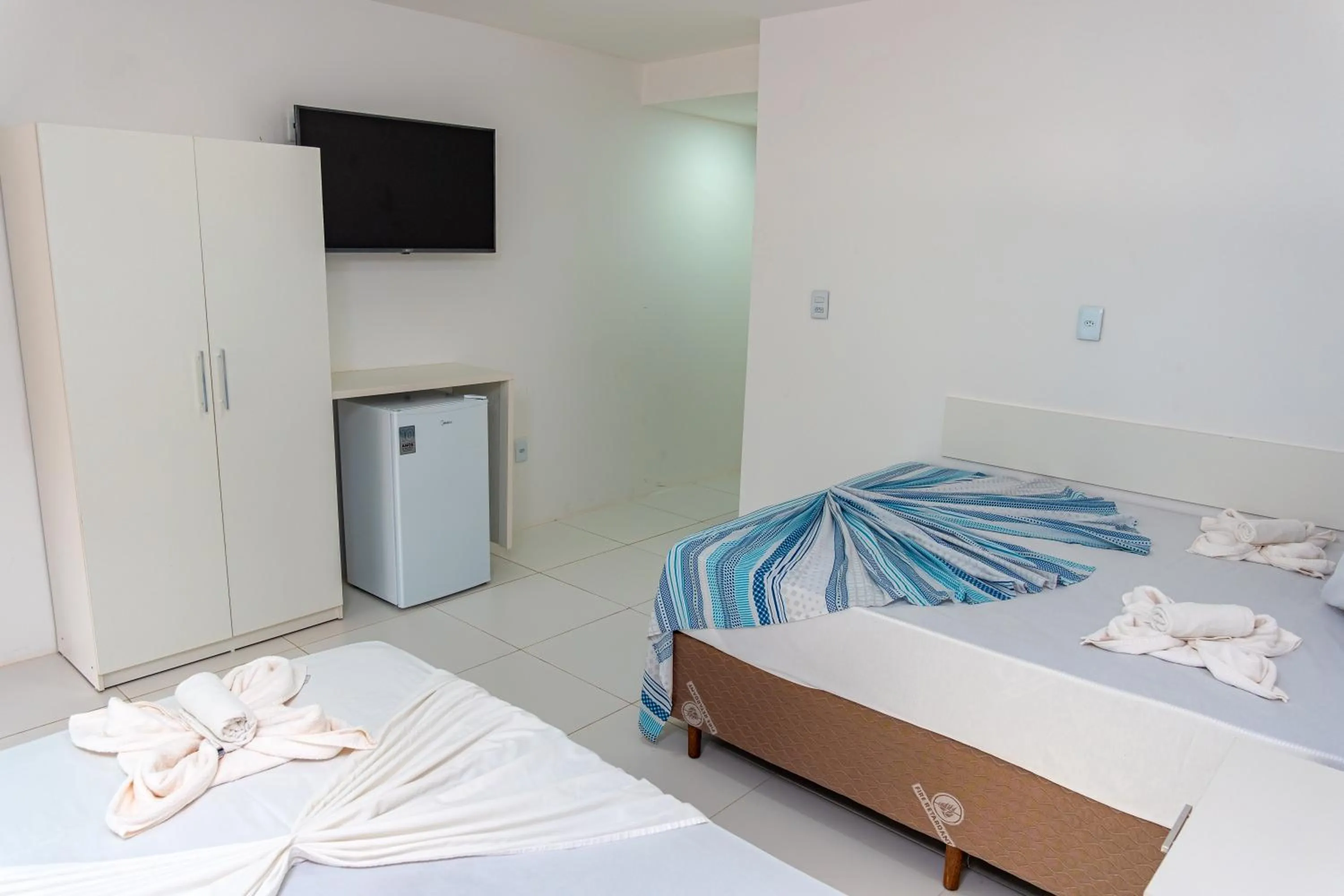 Bed in Brisa do Mar Praia Hotel