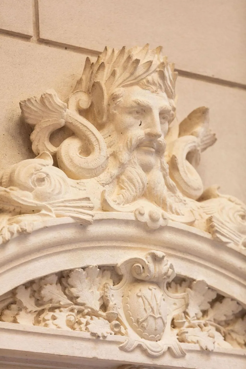 Decorative detail in Château de Collias - Maison de Vacances
