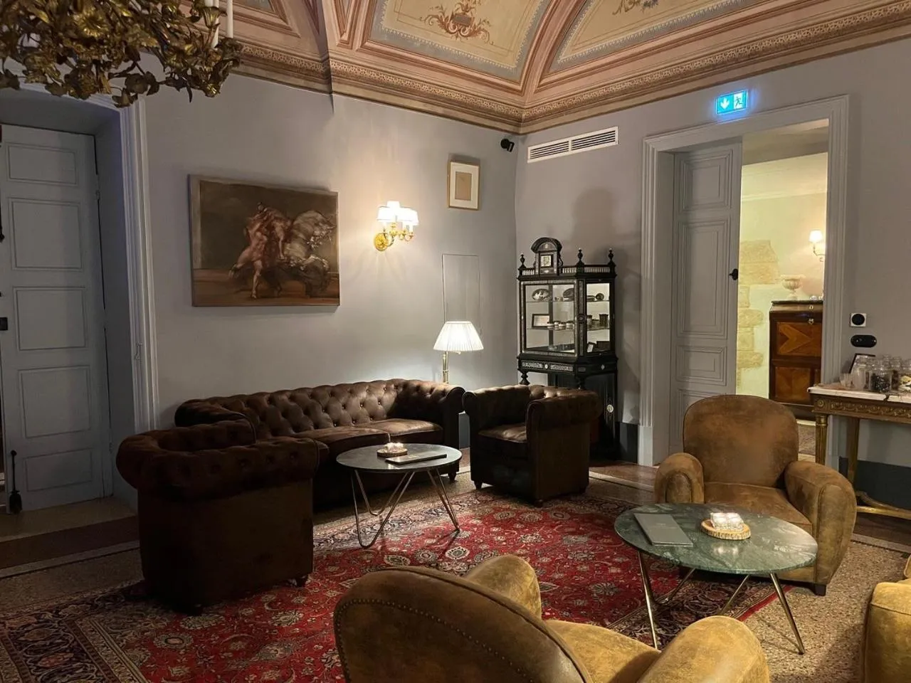 Living room in Château de Collias - Maison de Vacances