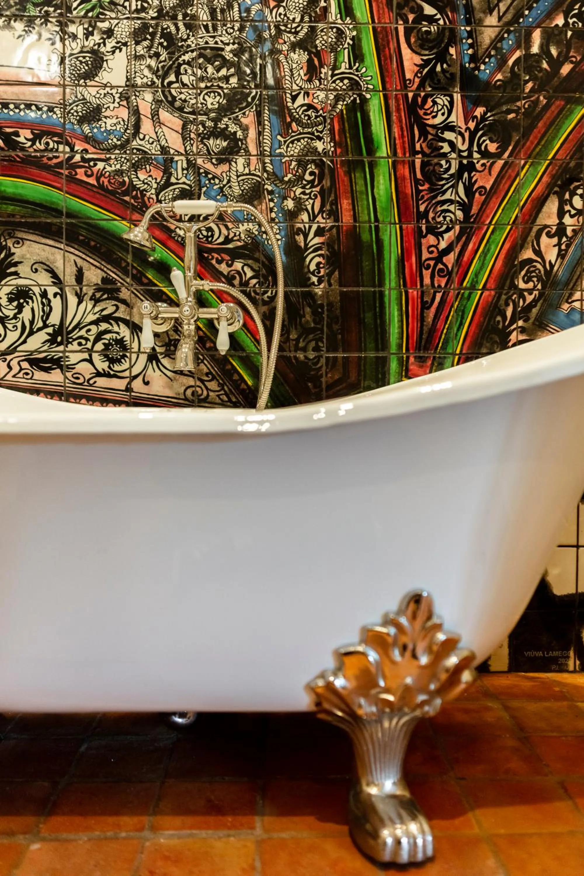 Bathroom in Château de Collias