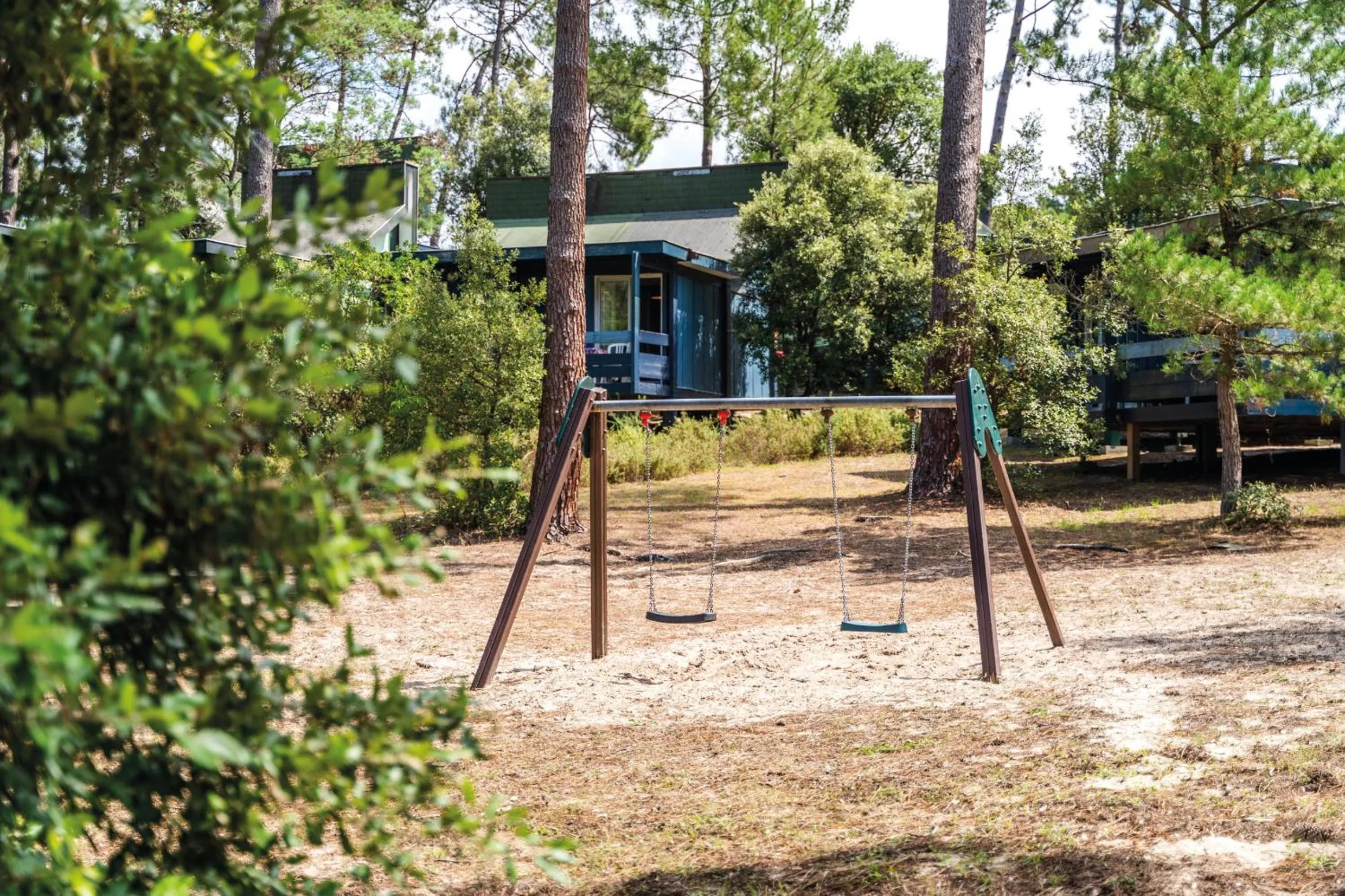 Children play ground in Résidence les Cavales