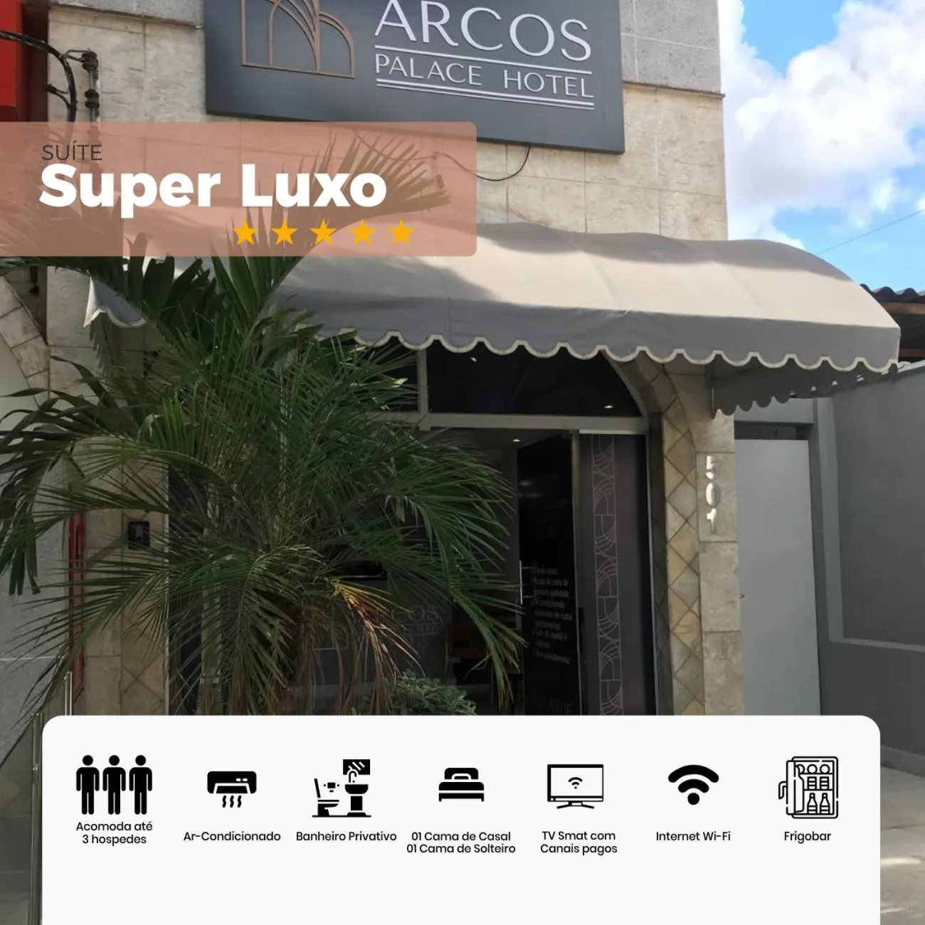 Property logo or sign in Arcos Palace Hotel