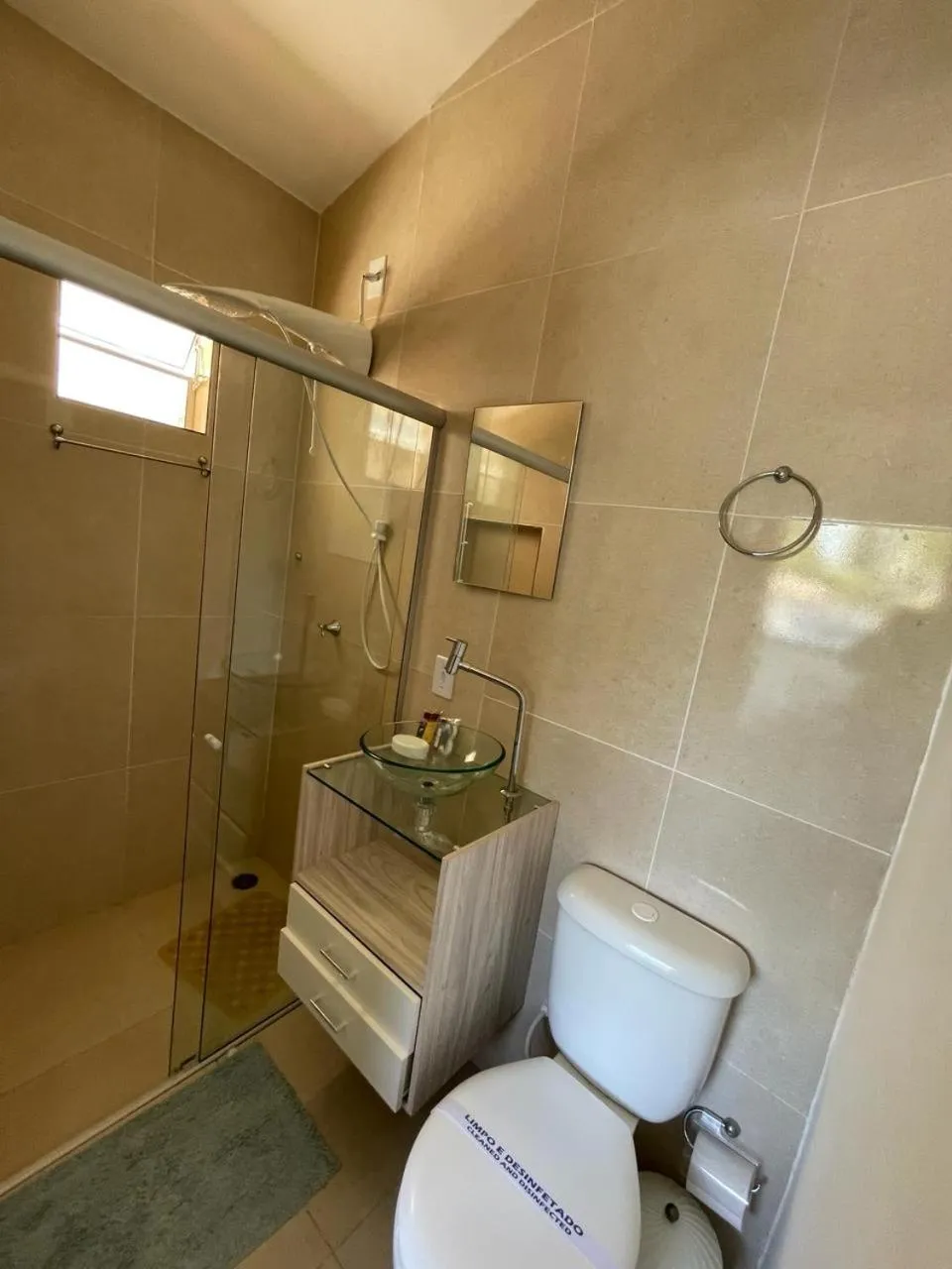 Bathroom in Manaí Pousada & Beach Club