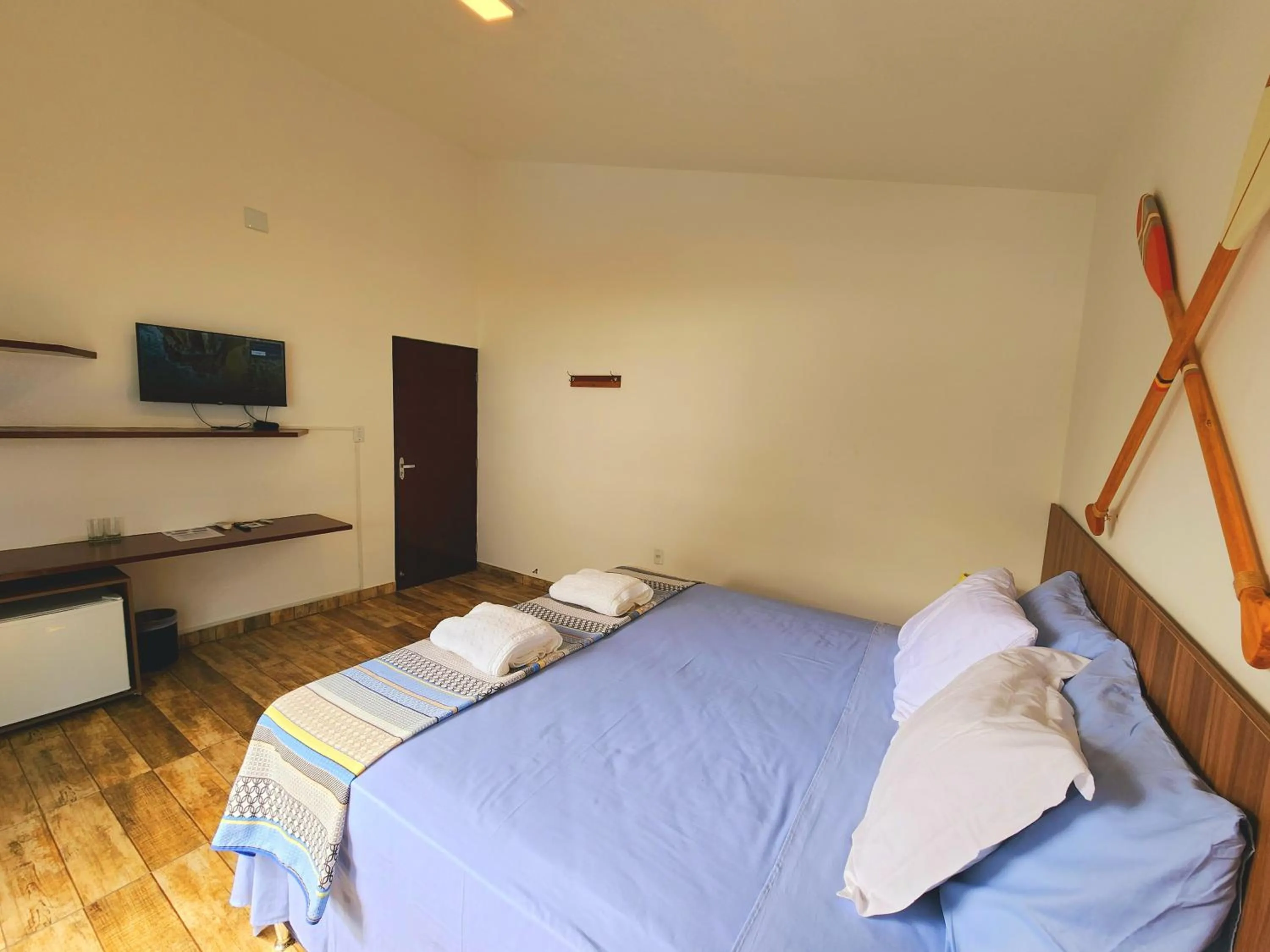 Bed in Manaí Pousada & Beach Club