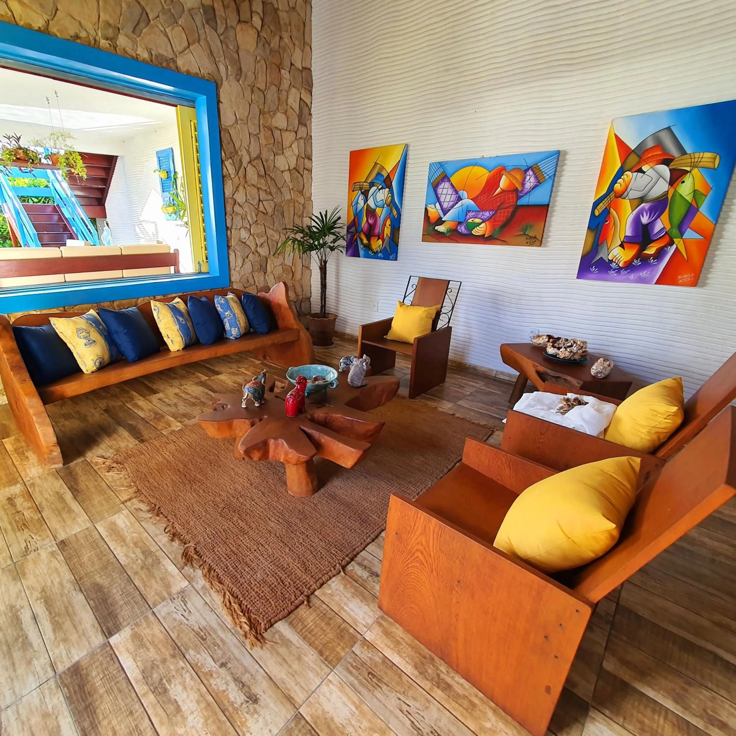 Decorative detail in Manaí Pousada & Beach Club