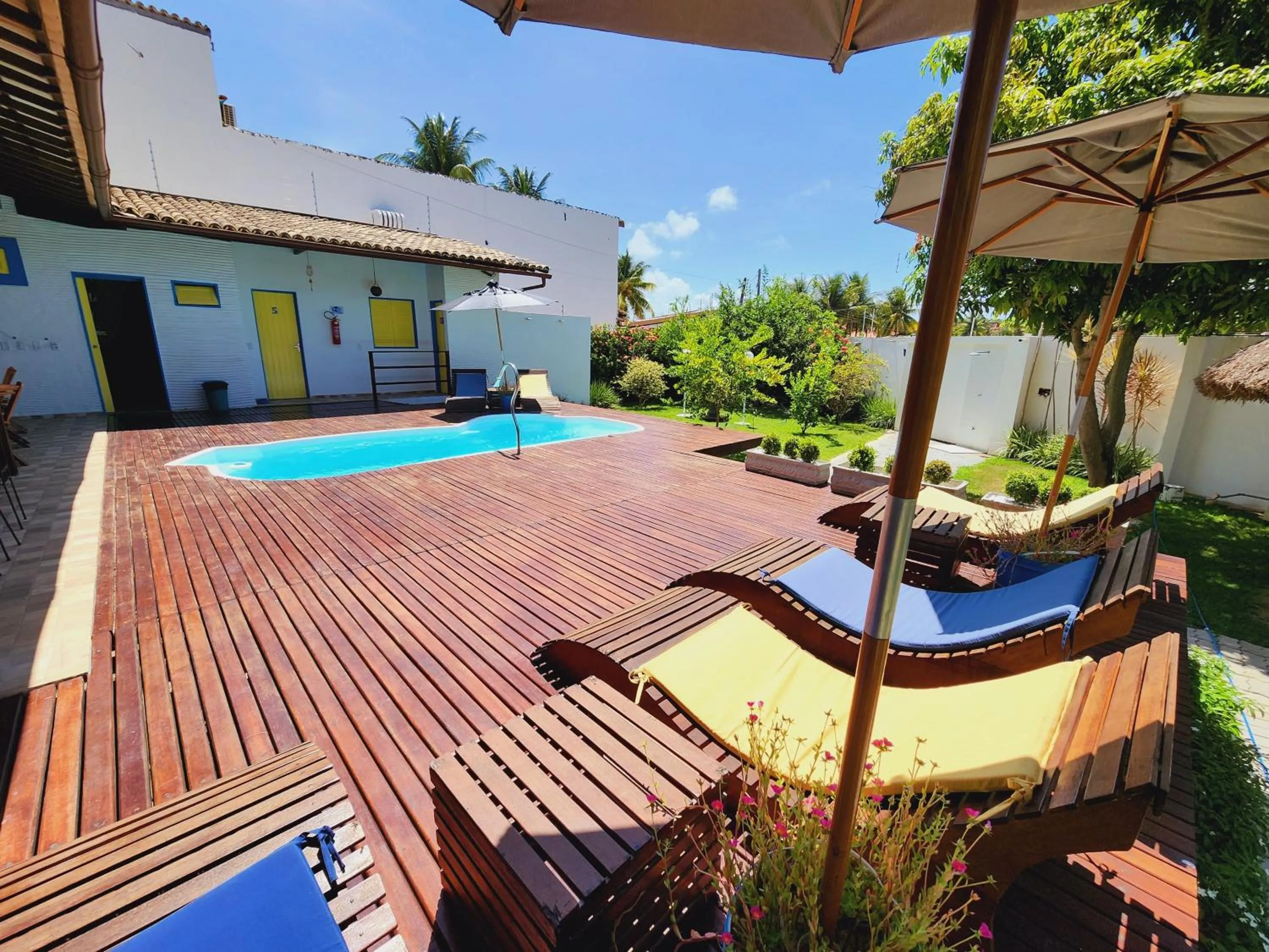 Property building in Manaí Pousada & Beach Club