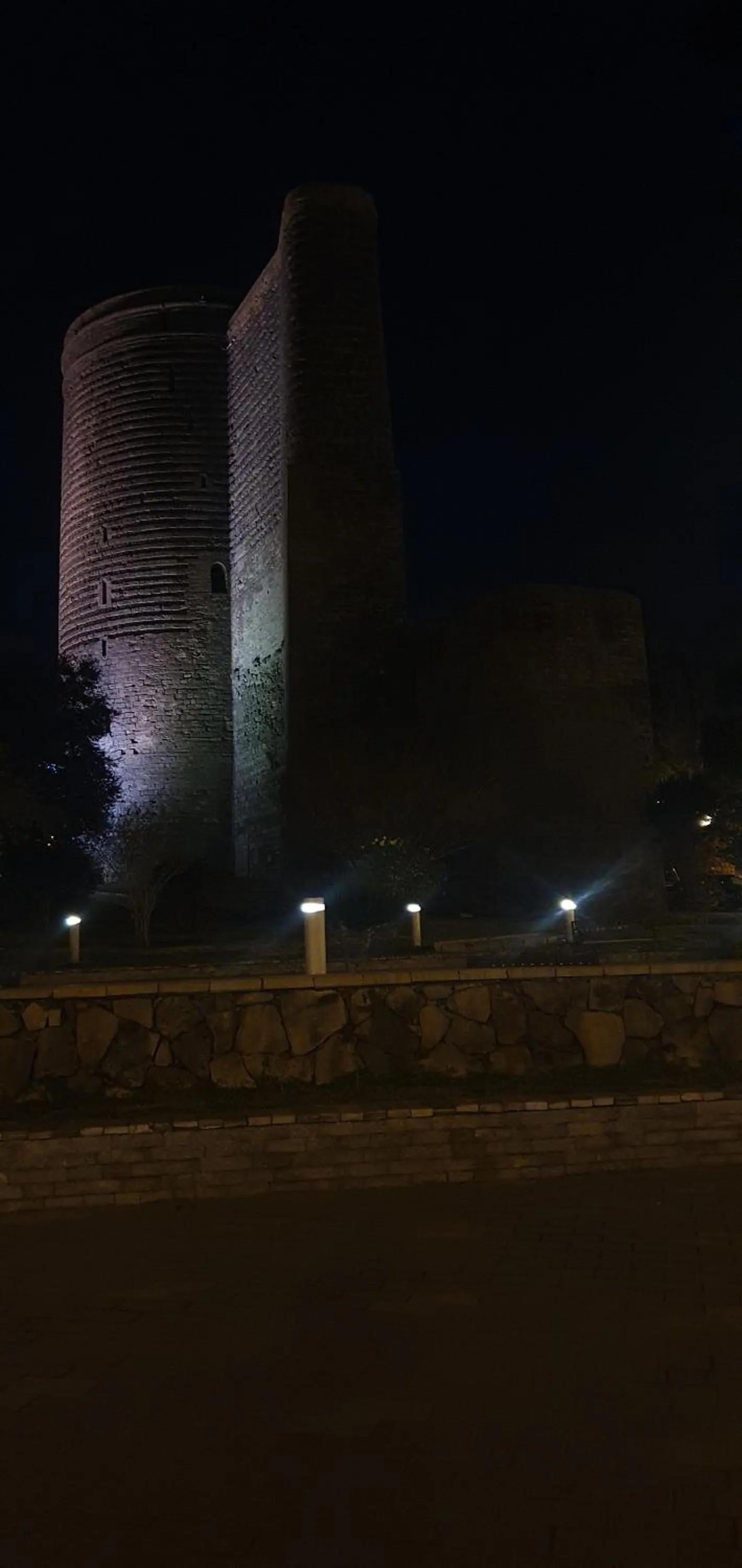 On site in Qiz Galasi Hotel Baku