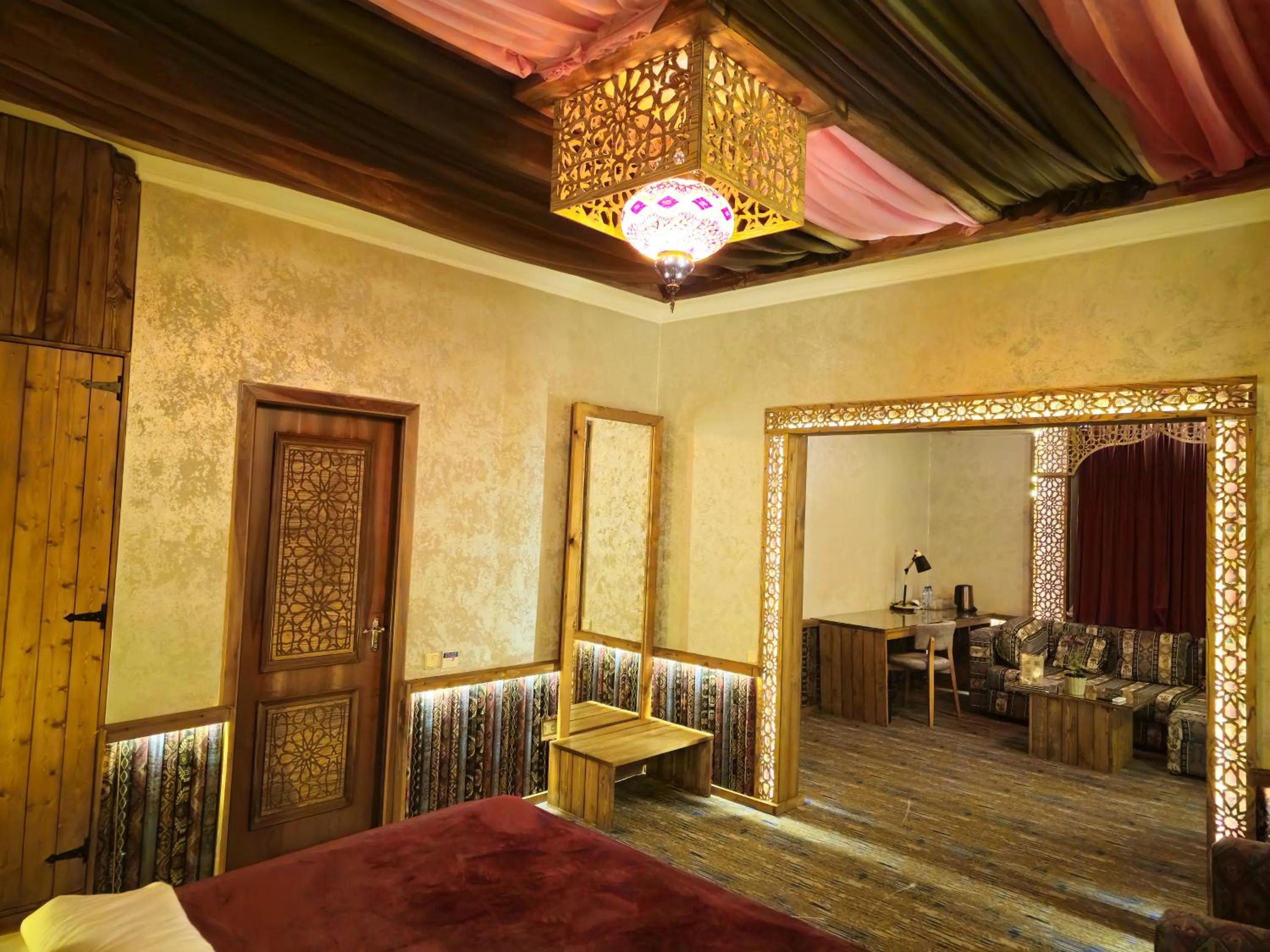 Bed in Qiz Galasi Hotel Baku