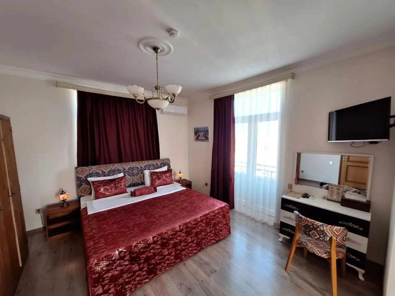 Bed in Qiz Galasi Hotel Baku