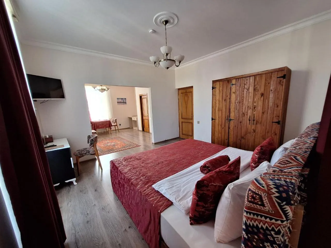 Bed in Qiz Galasi Hotel Baku