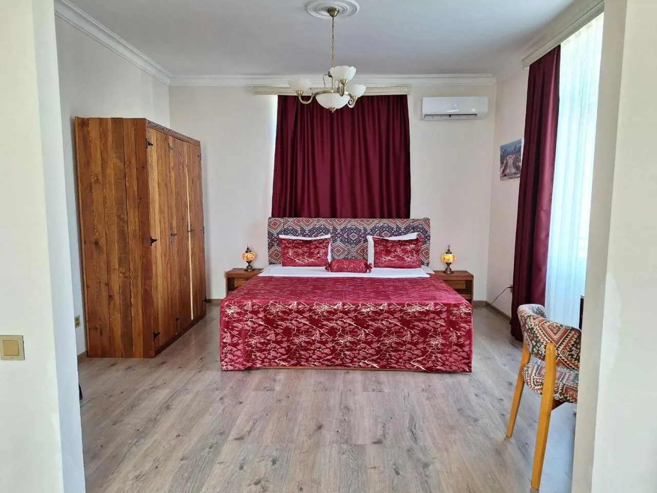 Bed in Qiz Galasi Hotel Baku