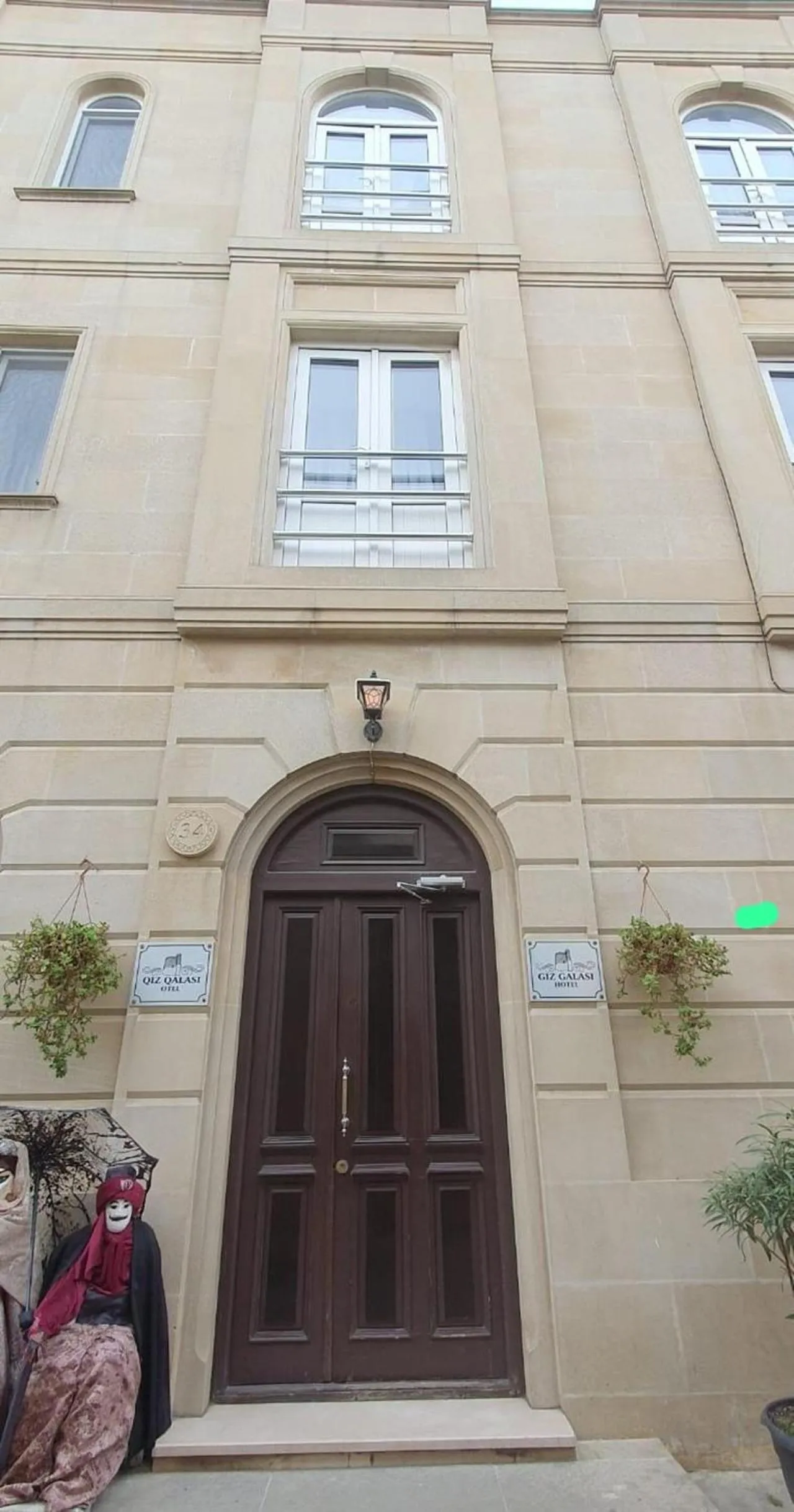 Facade/entrance in Qiz Galasi Hotel Baku