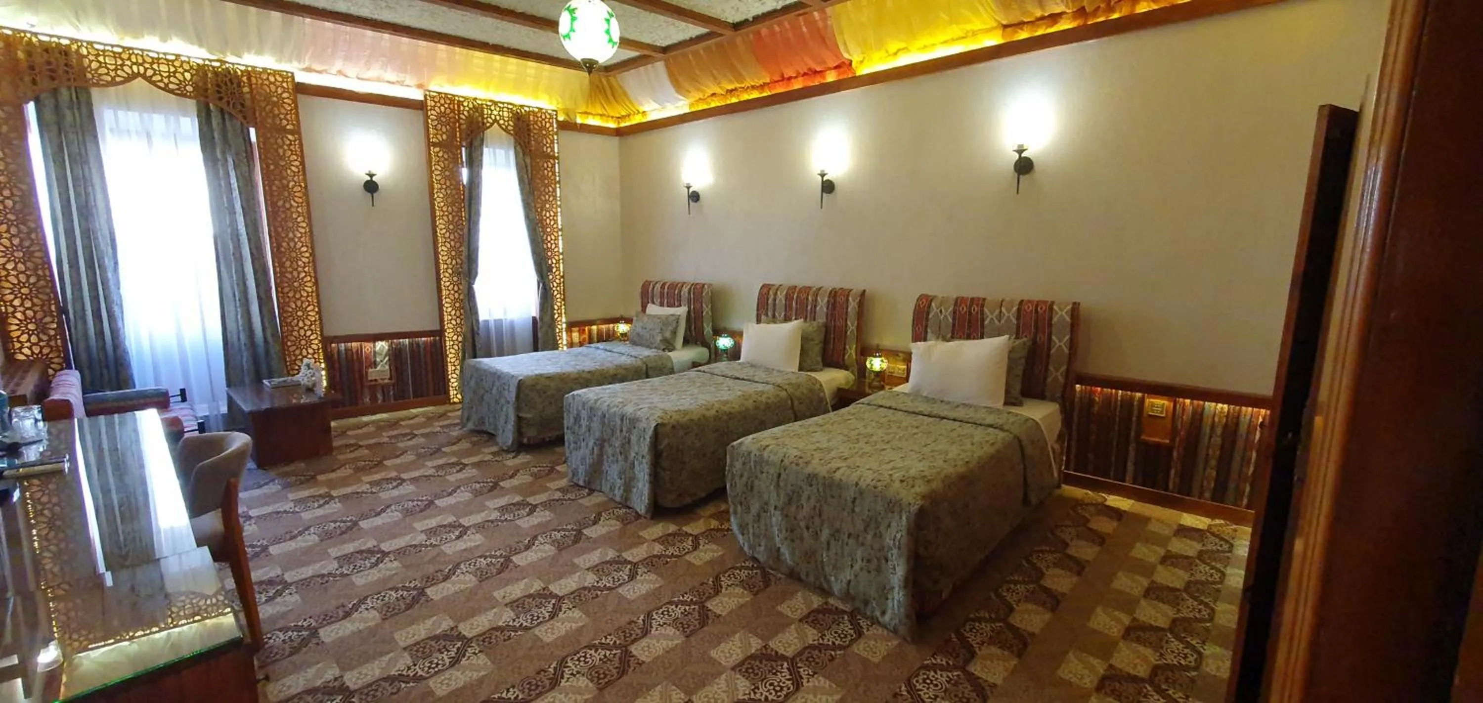 Bed in Qiz Galasi Hotel Baku