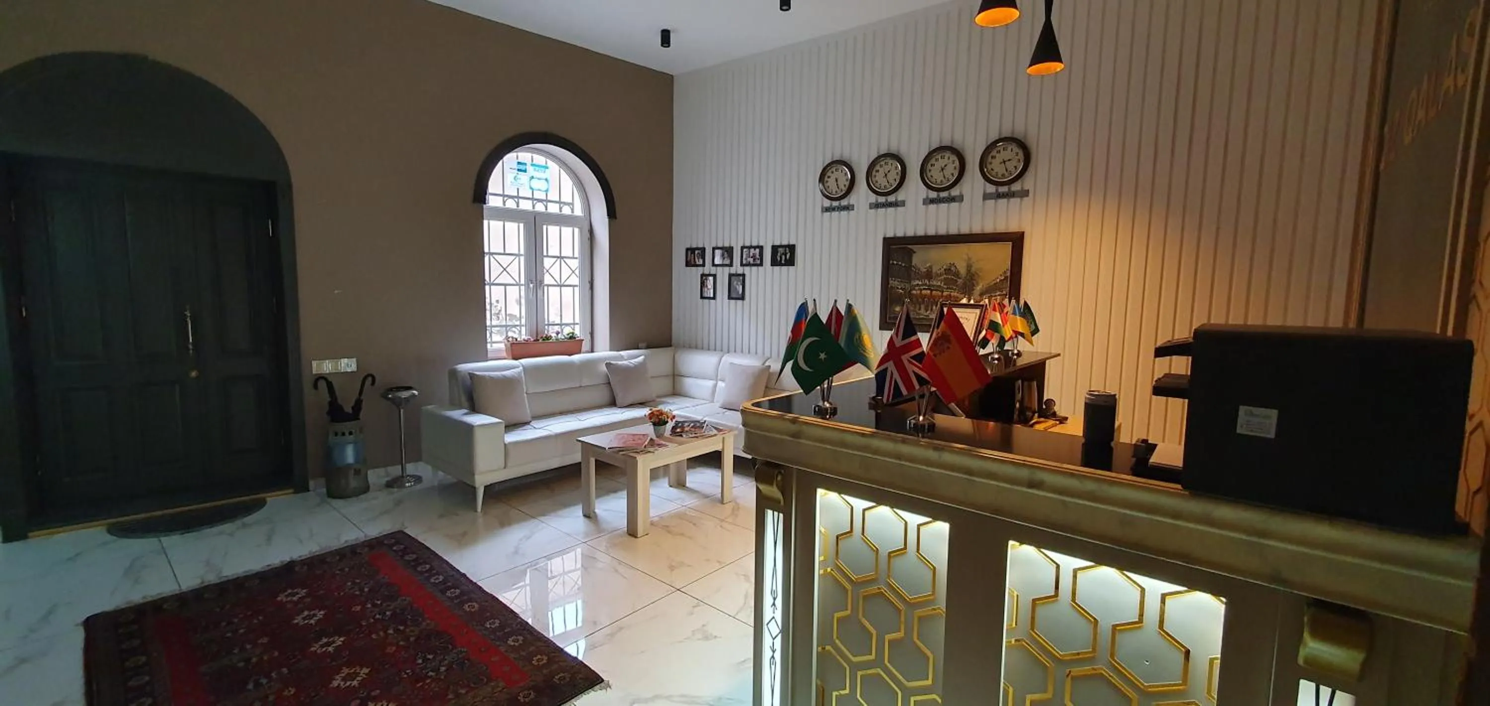 Lobby or reception in Qiz Galasi Hotel Baku