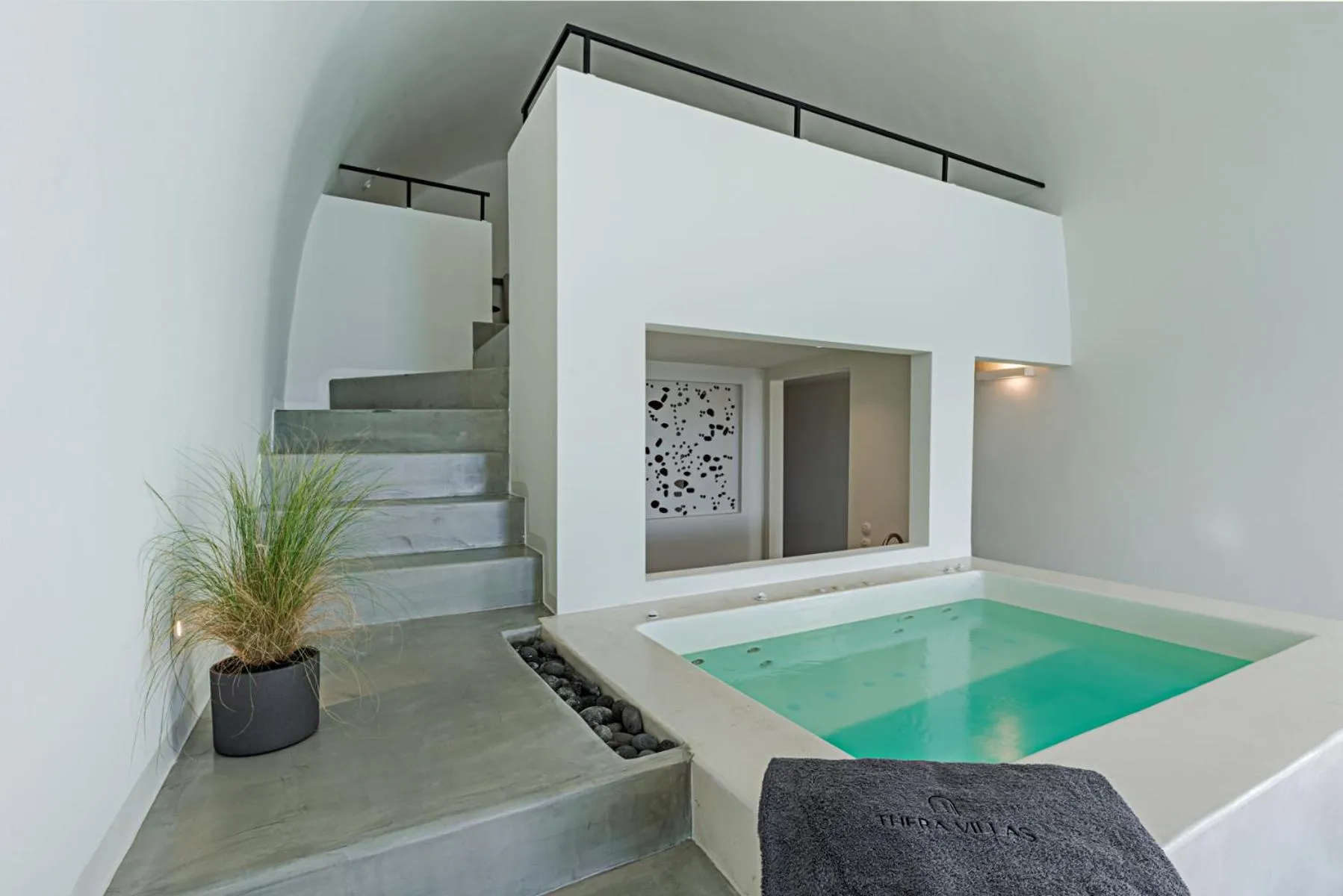 Hot Tub in Thera Villas