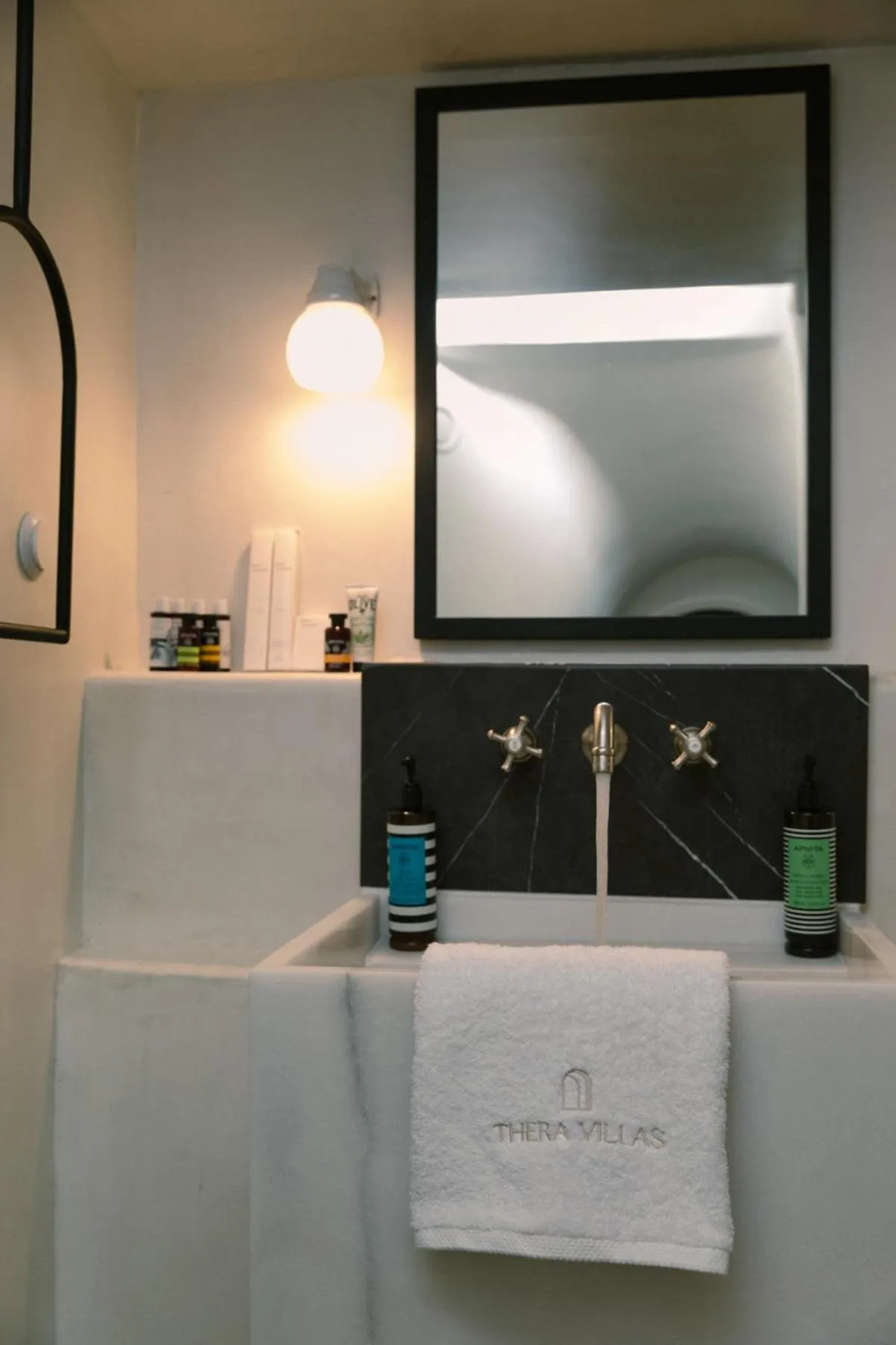 Bathroom in Thera Villas