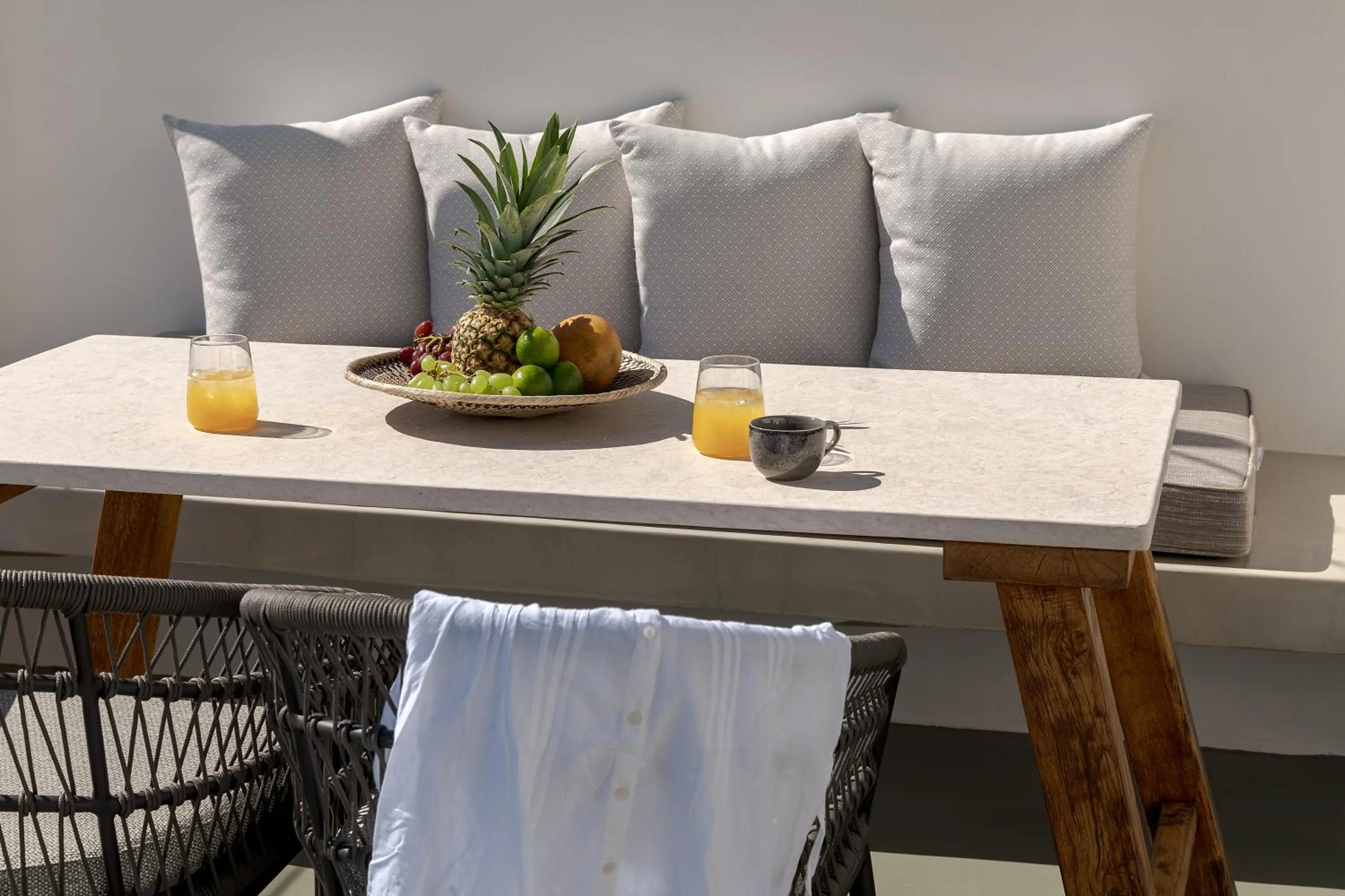 Breakfast in Thera Villas