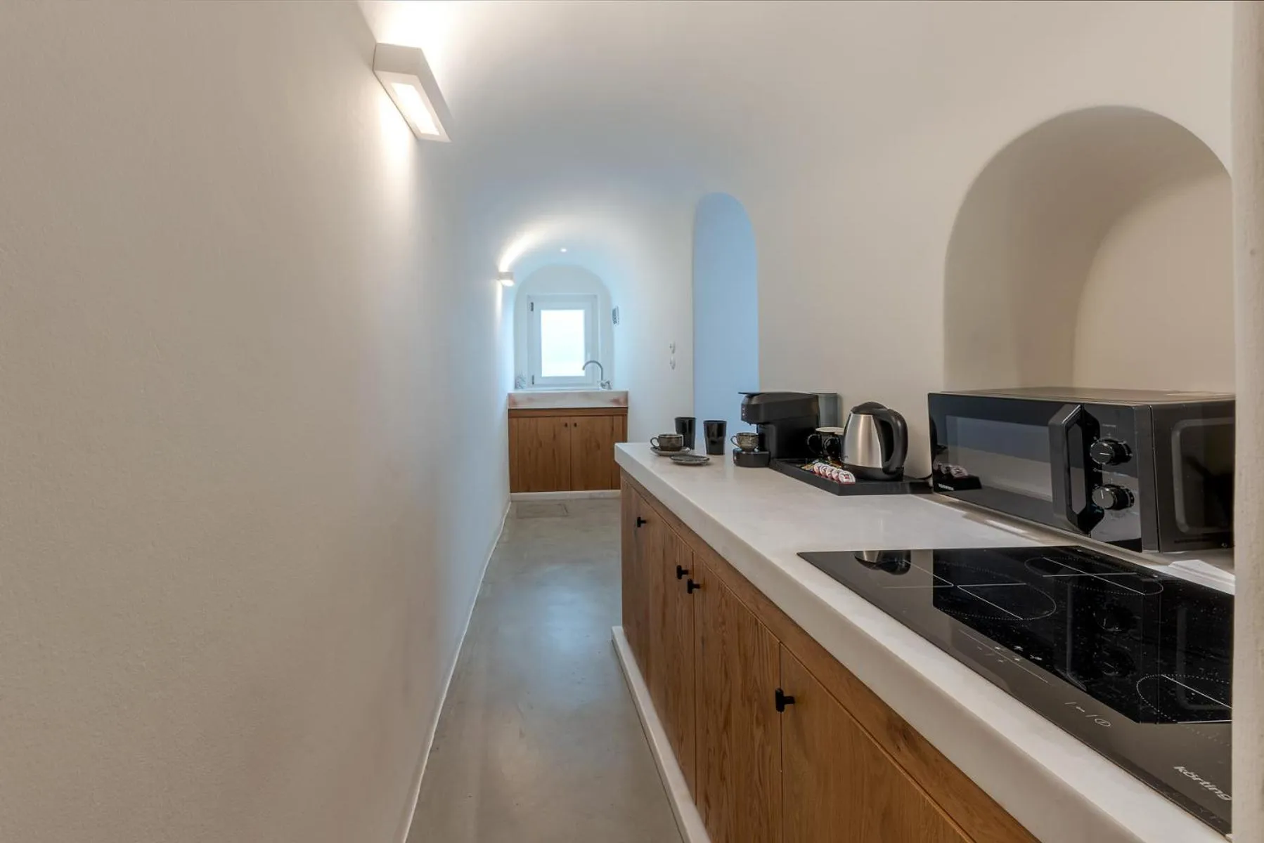 Coffee/tea facilities in Thera Villas