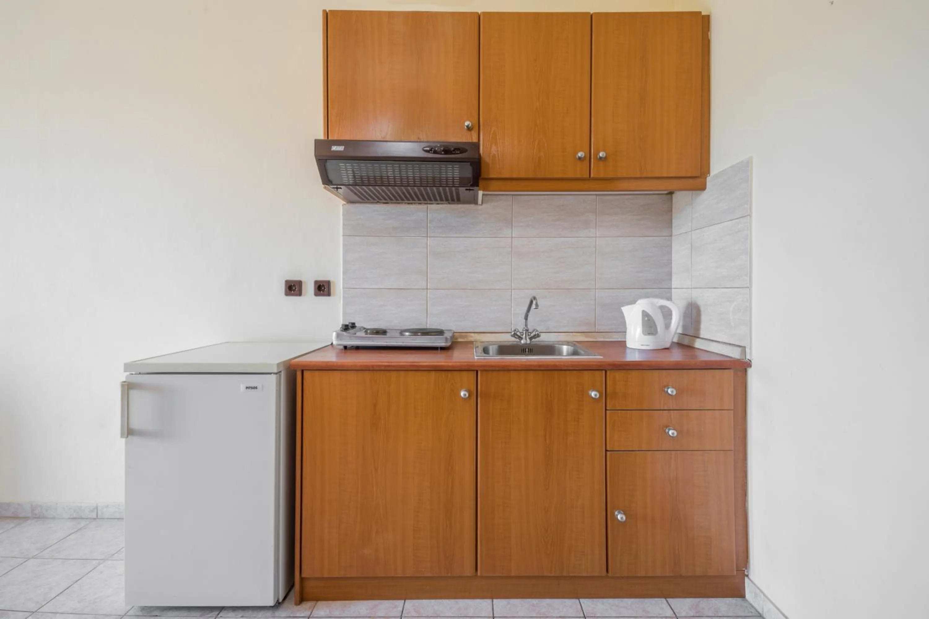 Kitchen or kitchenette in Alea Hotel Apartments