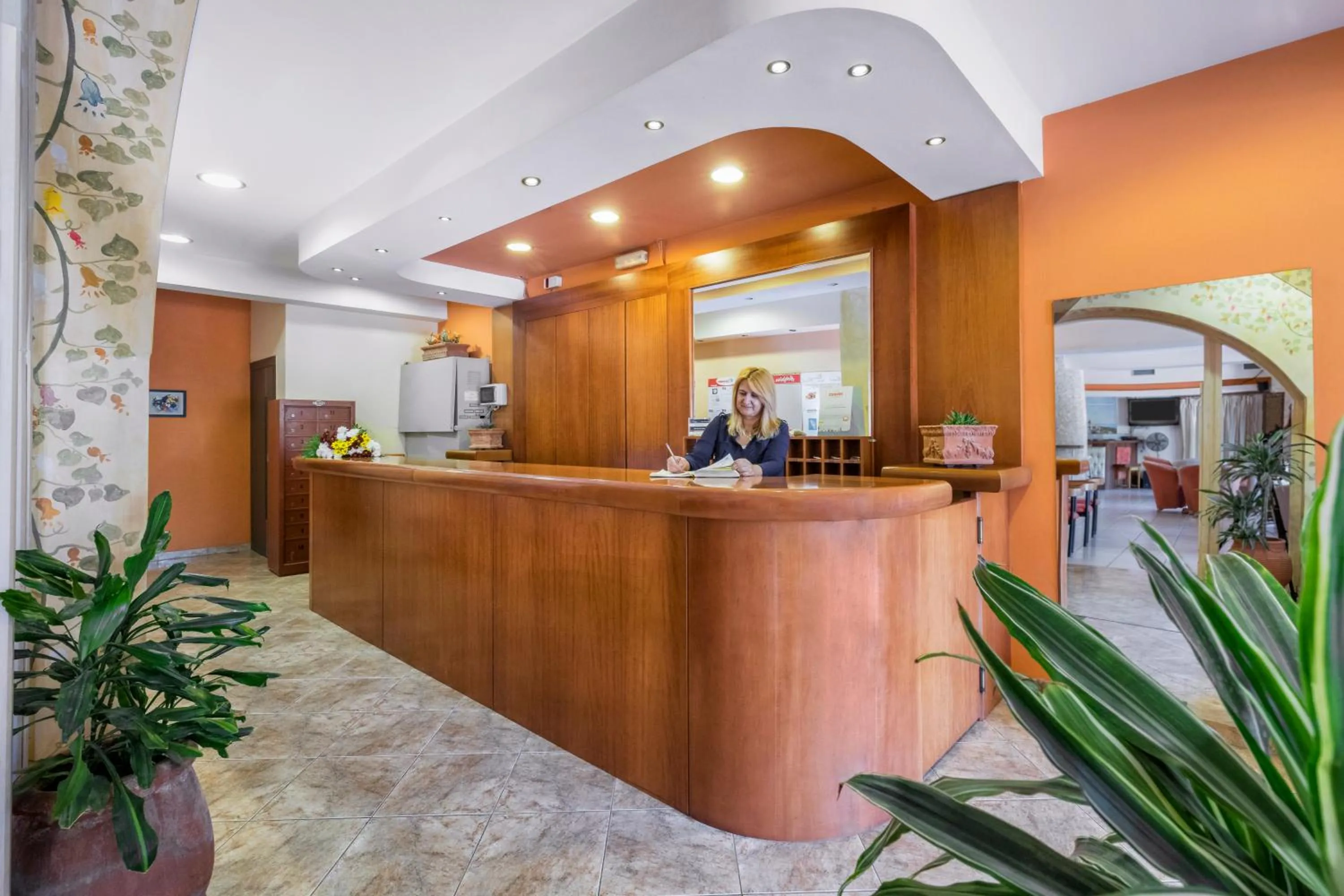 Lobby or reception in Alea Hotel Apartments