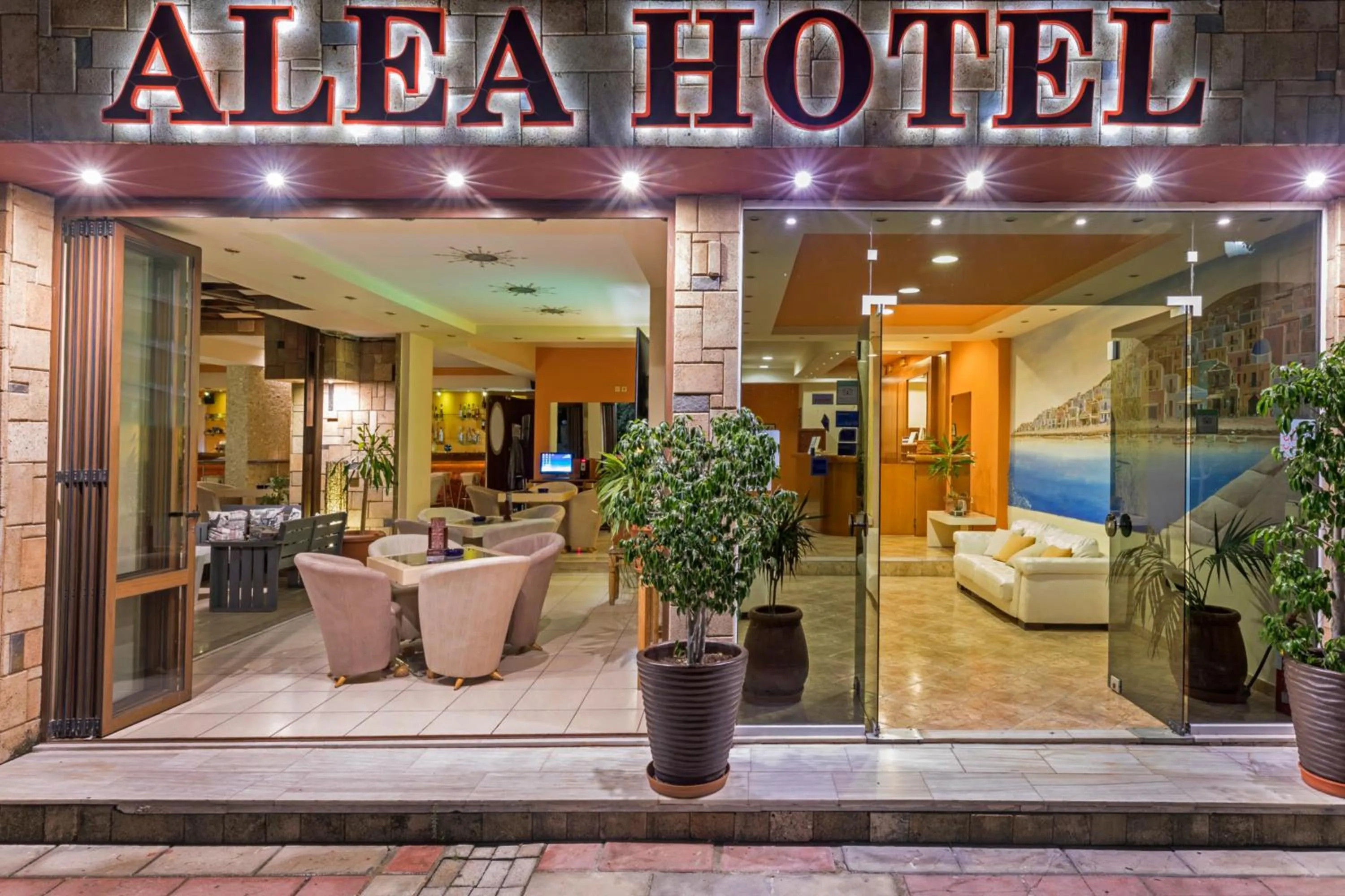 Property building in Alea Hotel Apartments