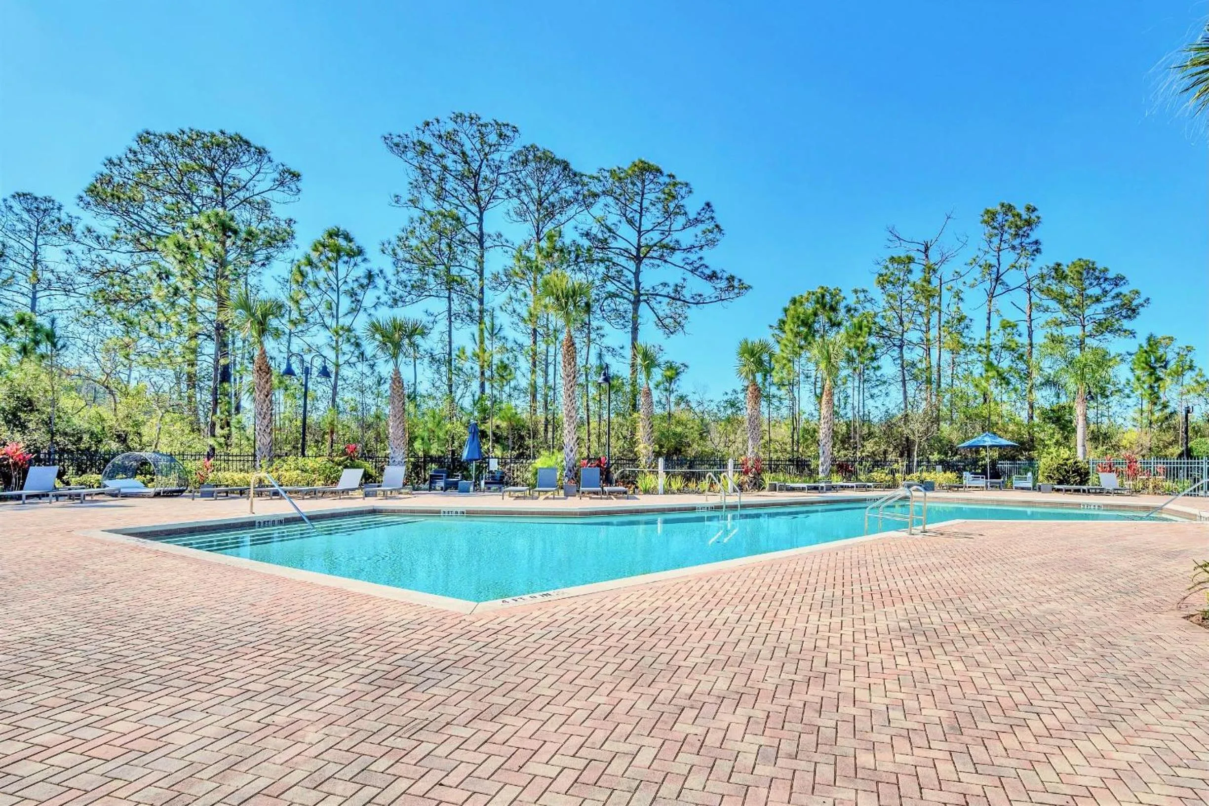 Pool view in 3BR Condo with Pool - Near Disney