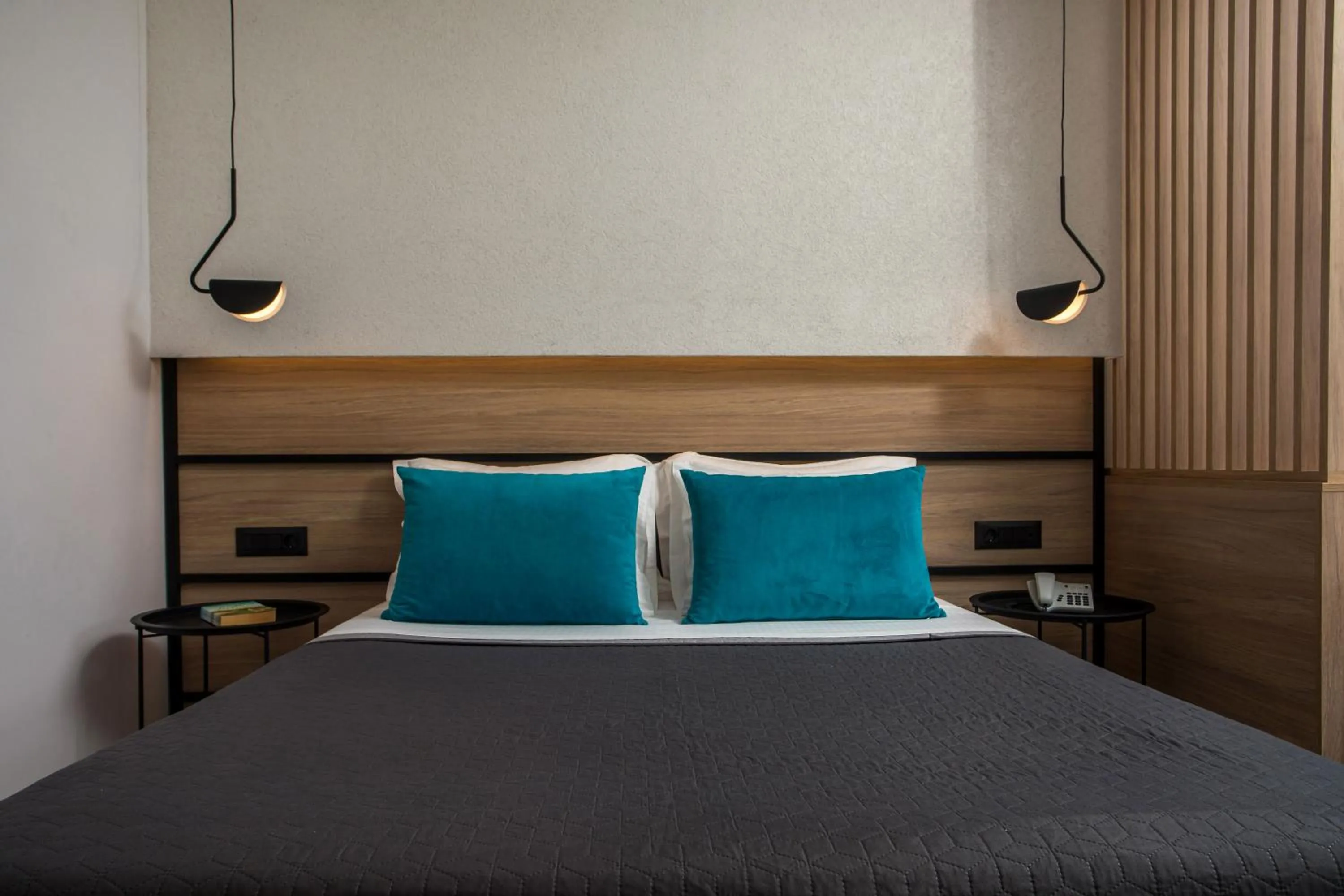 Bed in Zoes Hotel & Suites