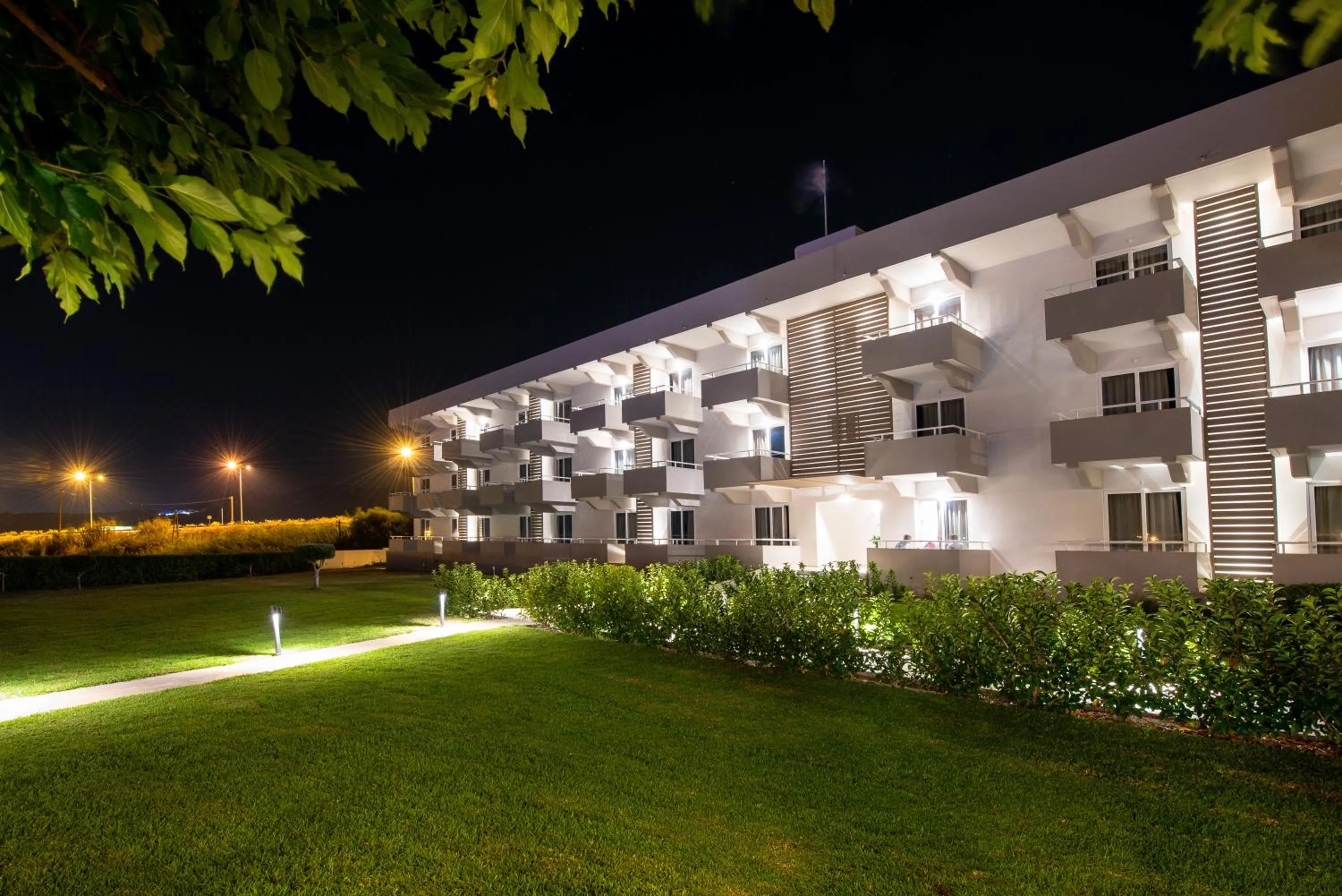 Garden view in Zoes Hotel & Suites