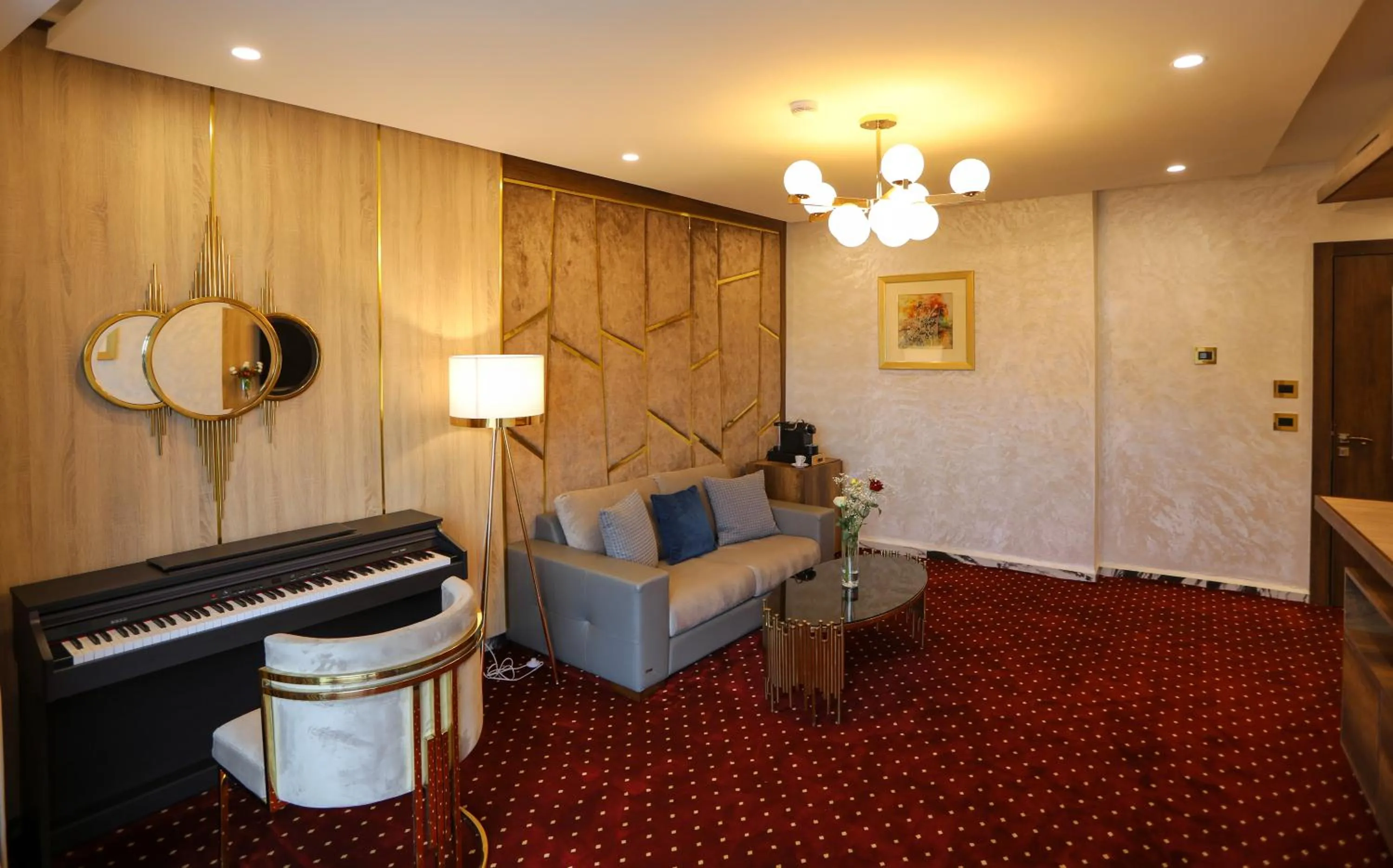 Living room in Melissa Hotel