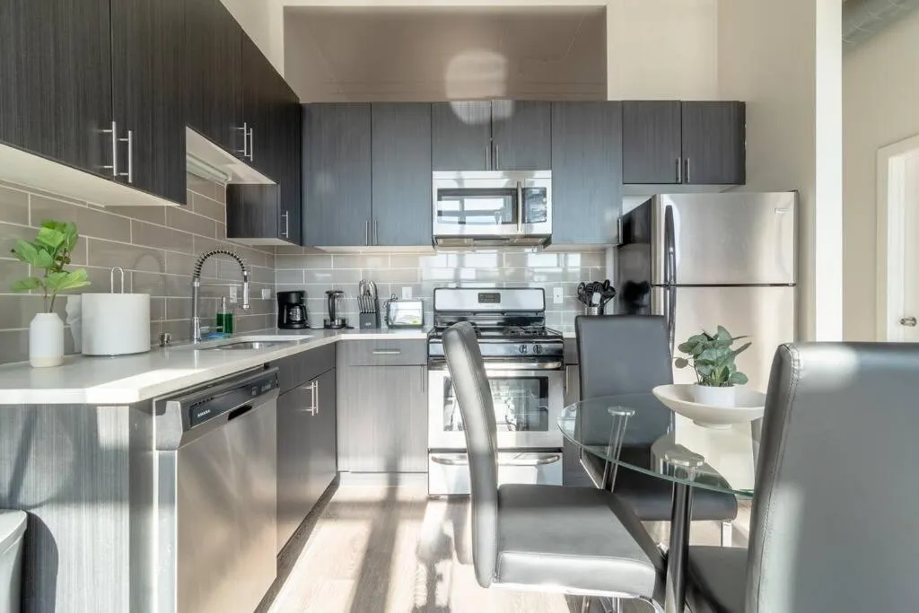 McCormick Place Beautiful 2BR Apartment with Optional Parking Sleeps up to 8 Near Soldier Field, Grant Park and Lakefront Trail