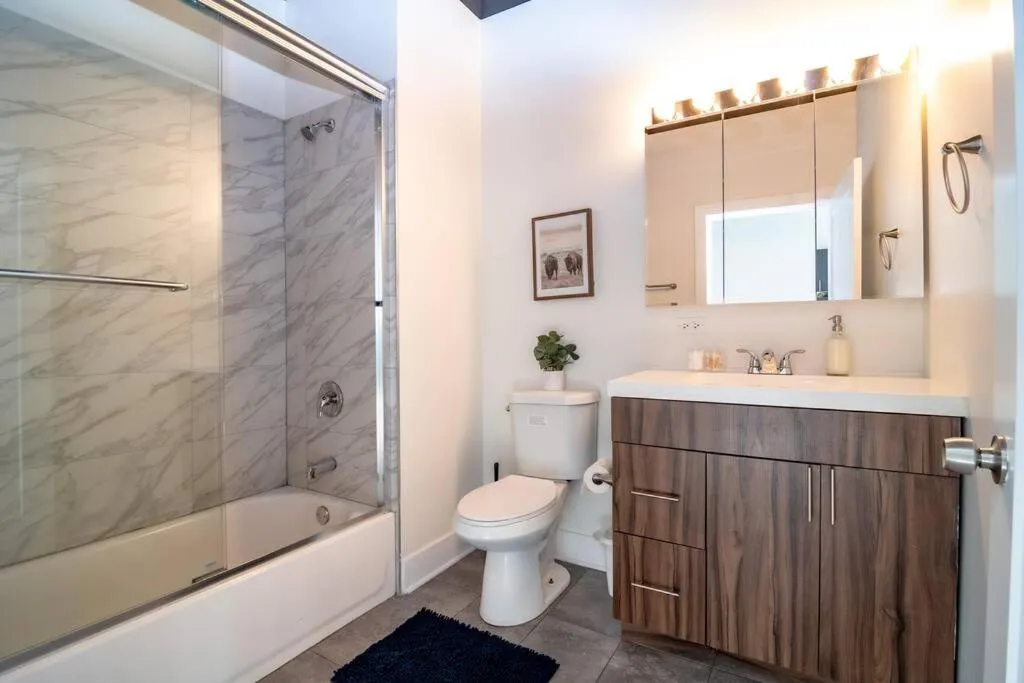 McCormick Place Beautiful 2BR Apartment with Optional Parking Sleeps up to 8 Near Soldier Field, Grant Park and Lakefront Trail