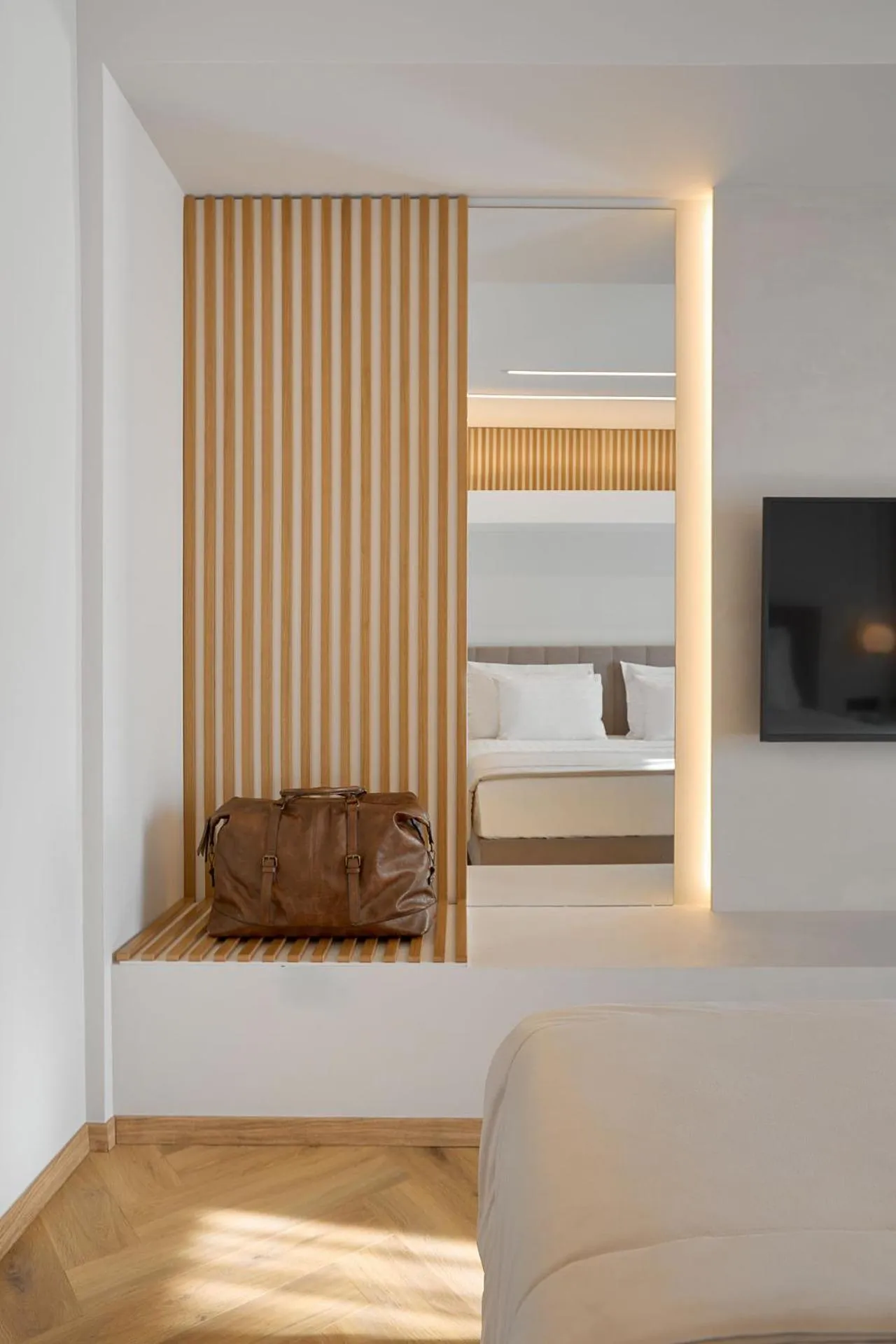 Bedroom, Bed in Grand Hotel Palace