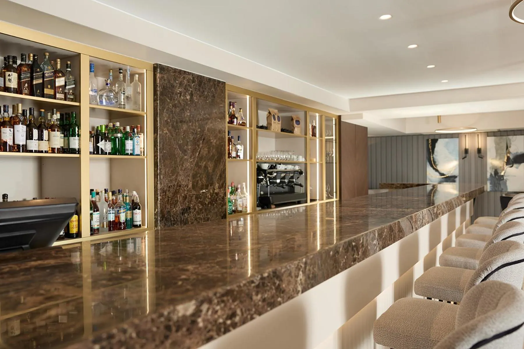 Lounge or bar in Grand Hotel Palace