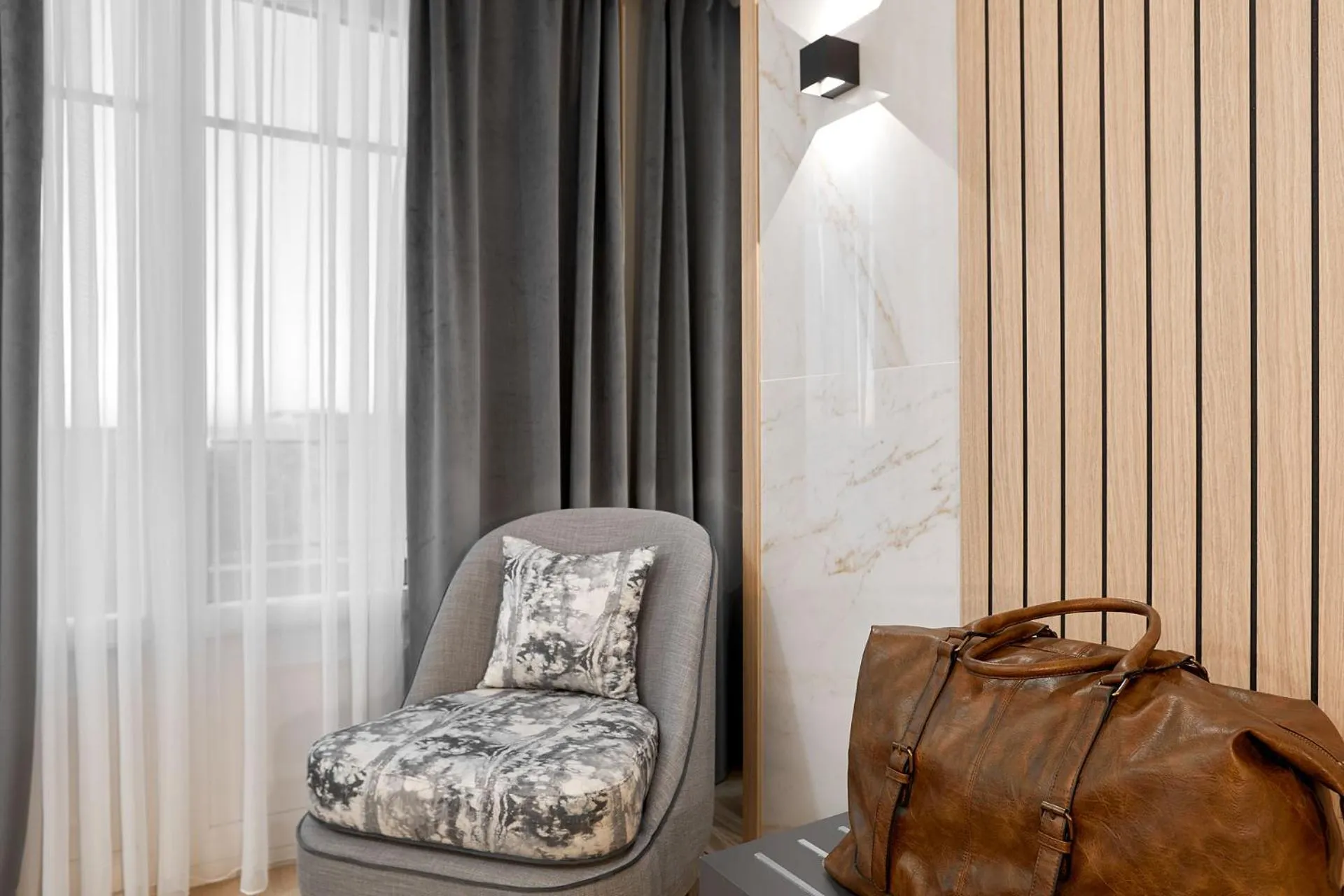 Bedroom in Grand Hotel Palace