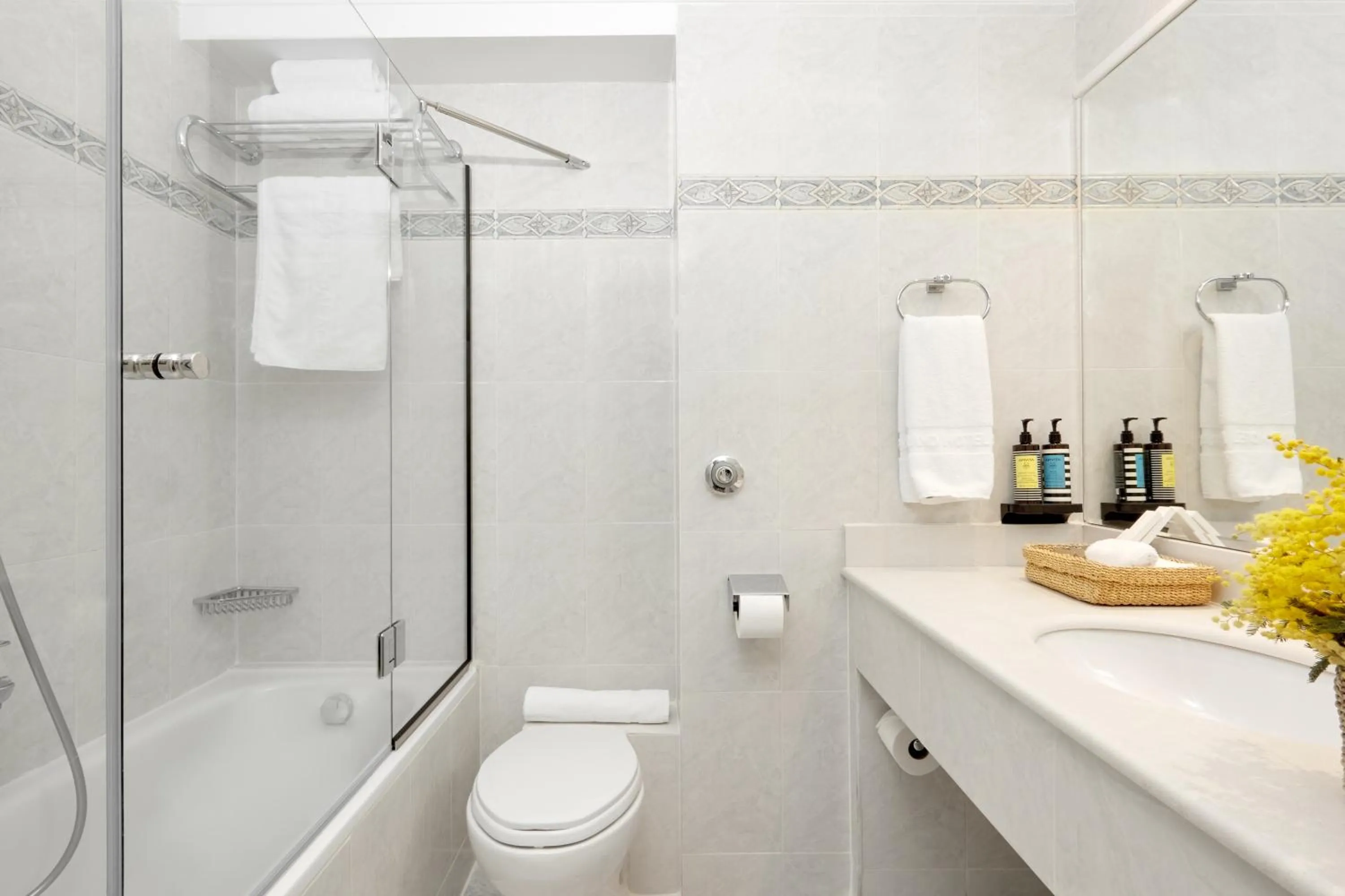 Bathroom in Grand Hotel Palace