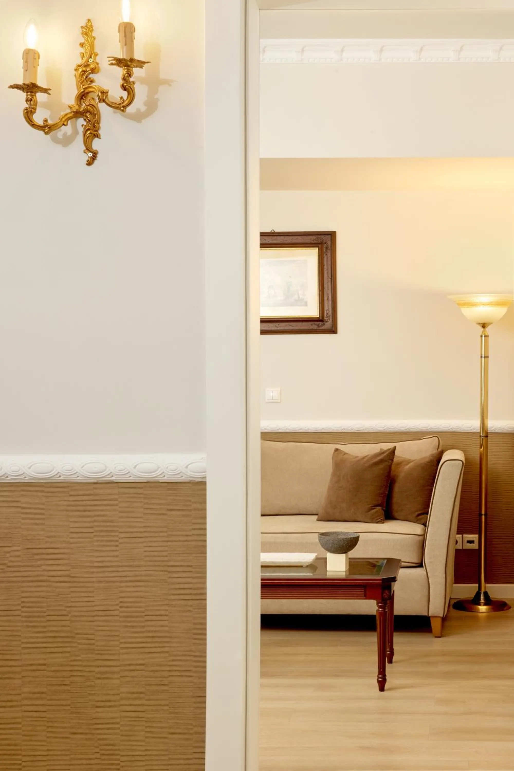 Seating area in Grand Hotel Palace