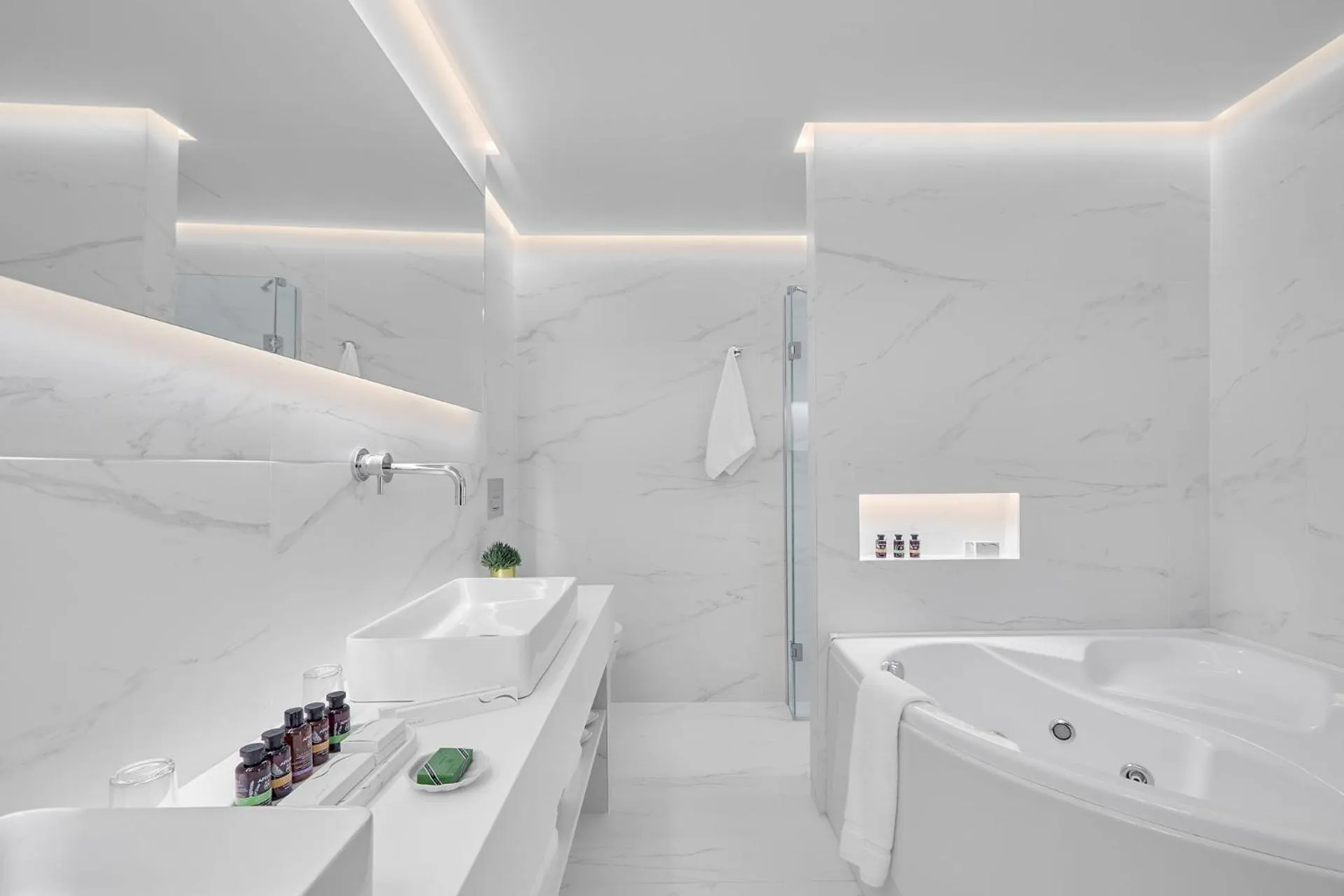 Bathroom in Grand Hotel Palace