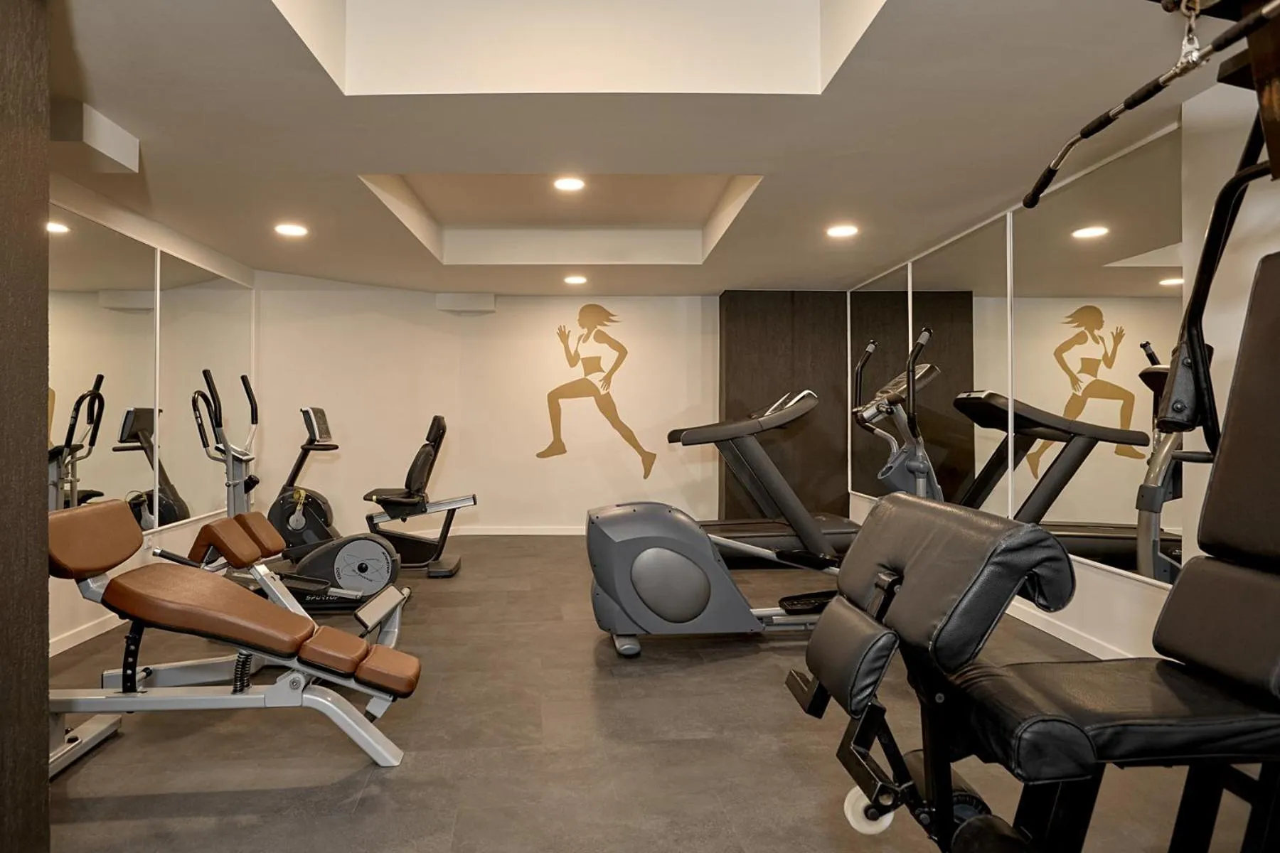 Fitness centre/facilities in Grand Hotel Palace
