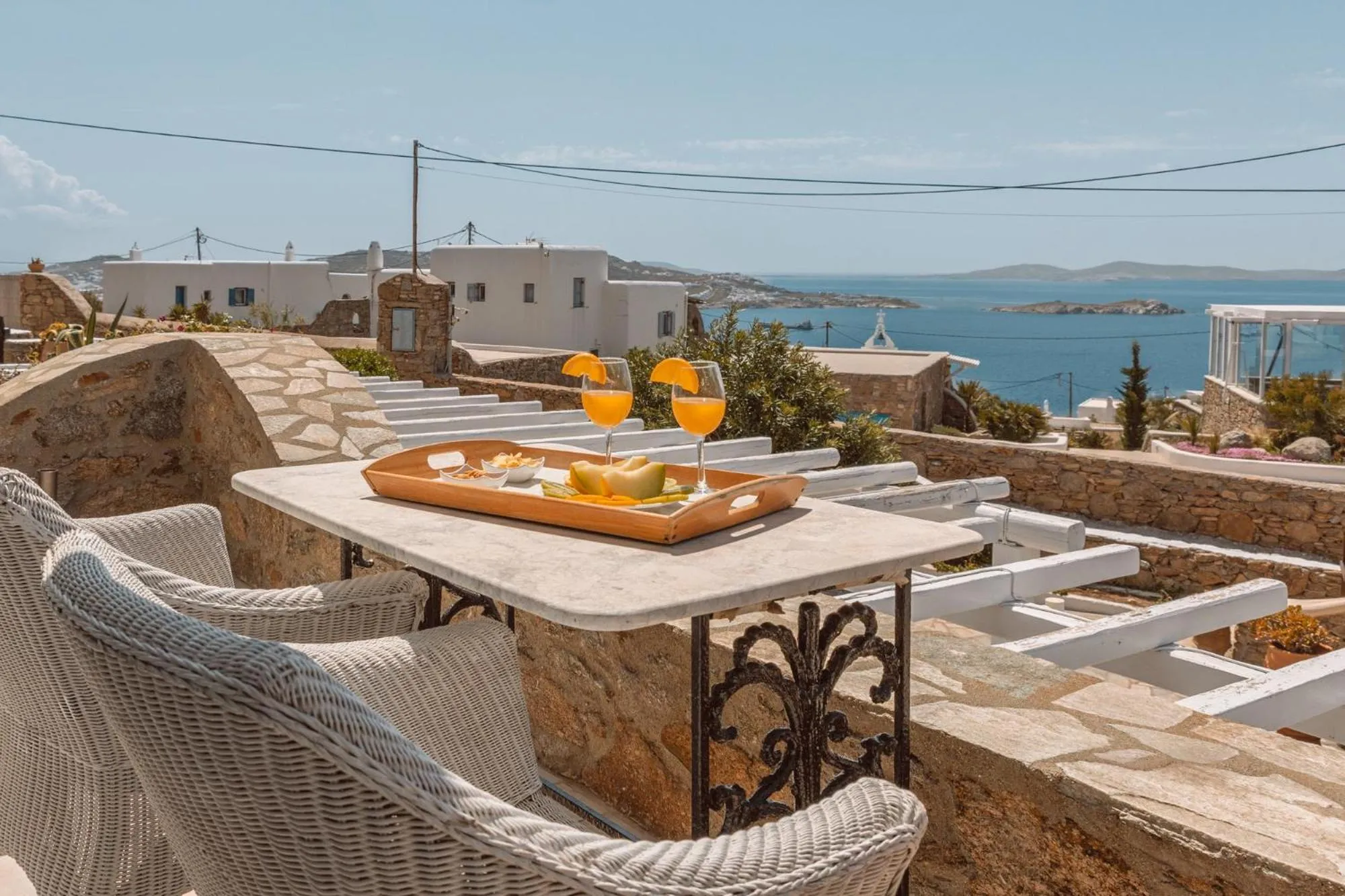 Balcony/Terrace in Villa Konstantin Rooms & Suites