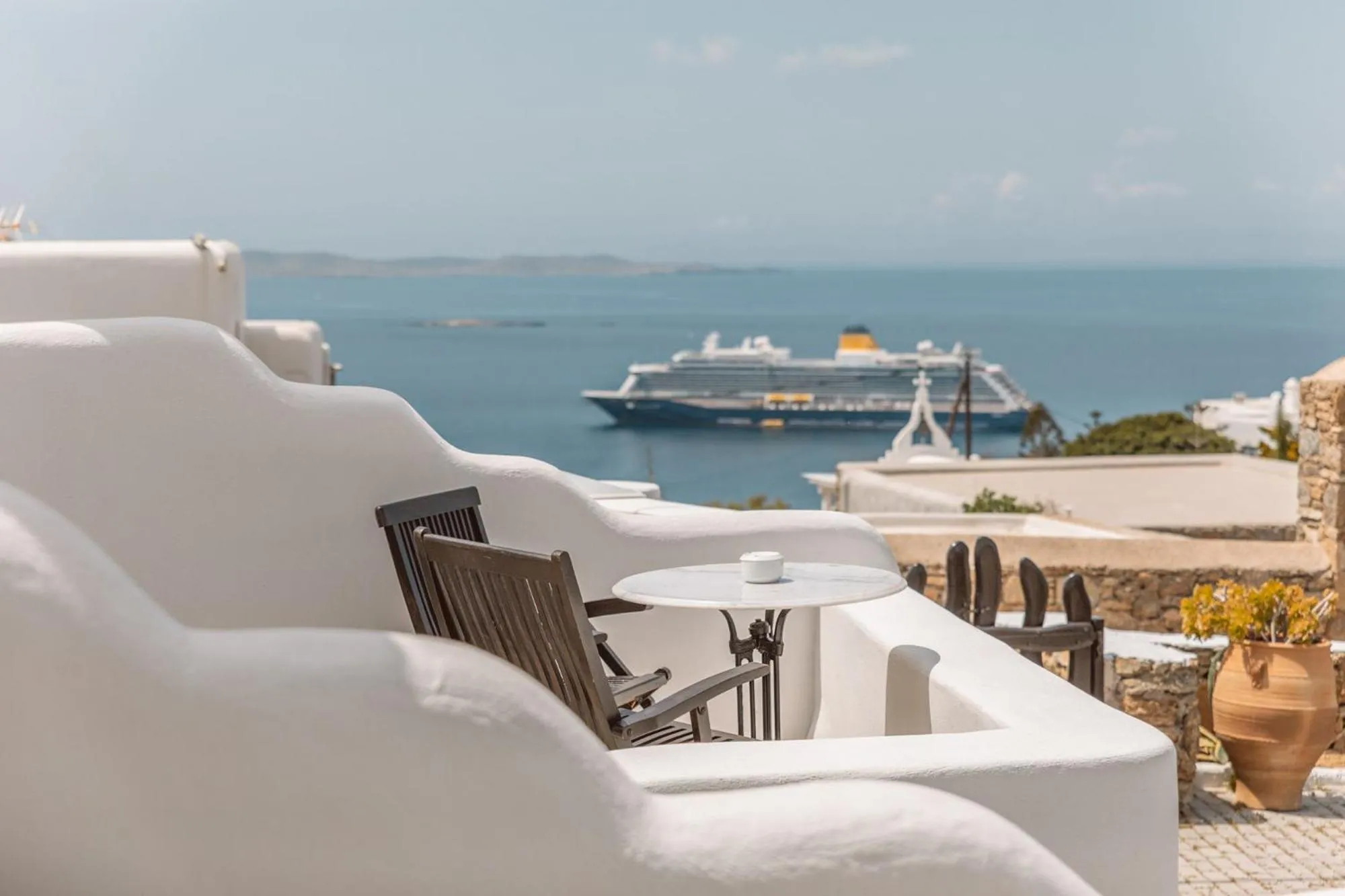 Sea view in Villa Konstantin Rooms & Suites