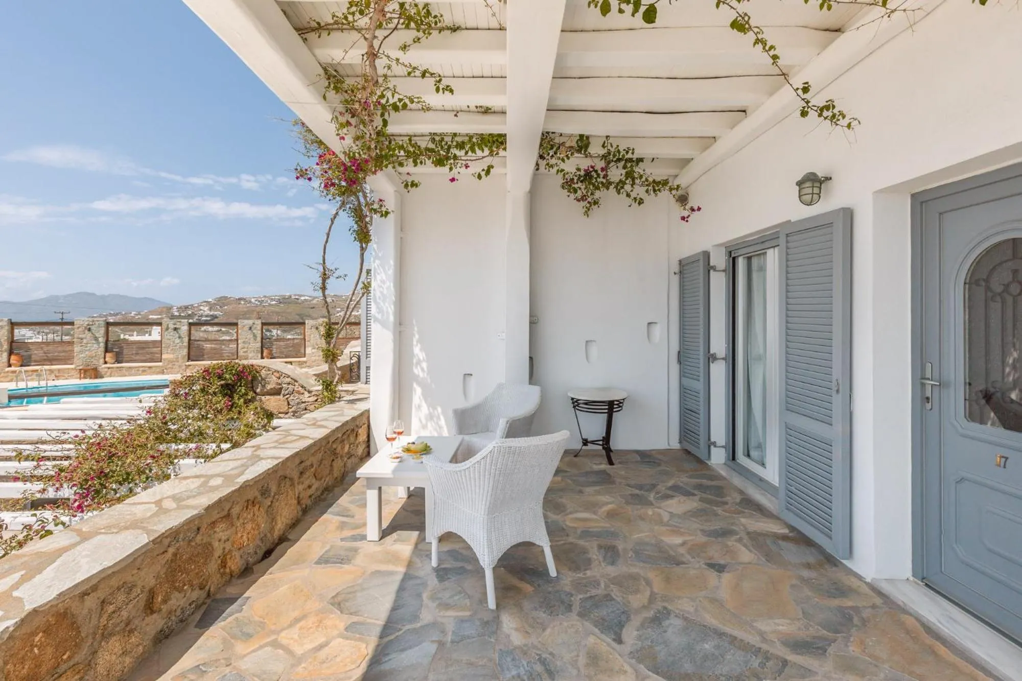 Balcony/Terrace in Villa Konstantin Rooms & Suites