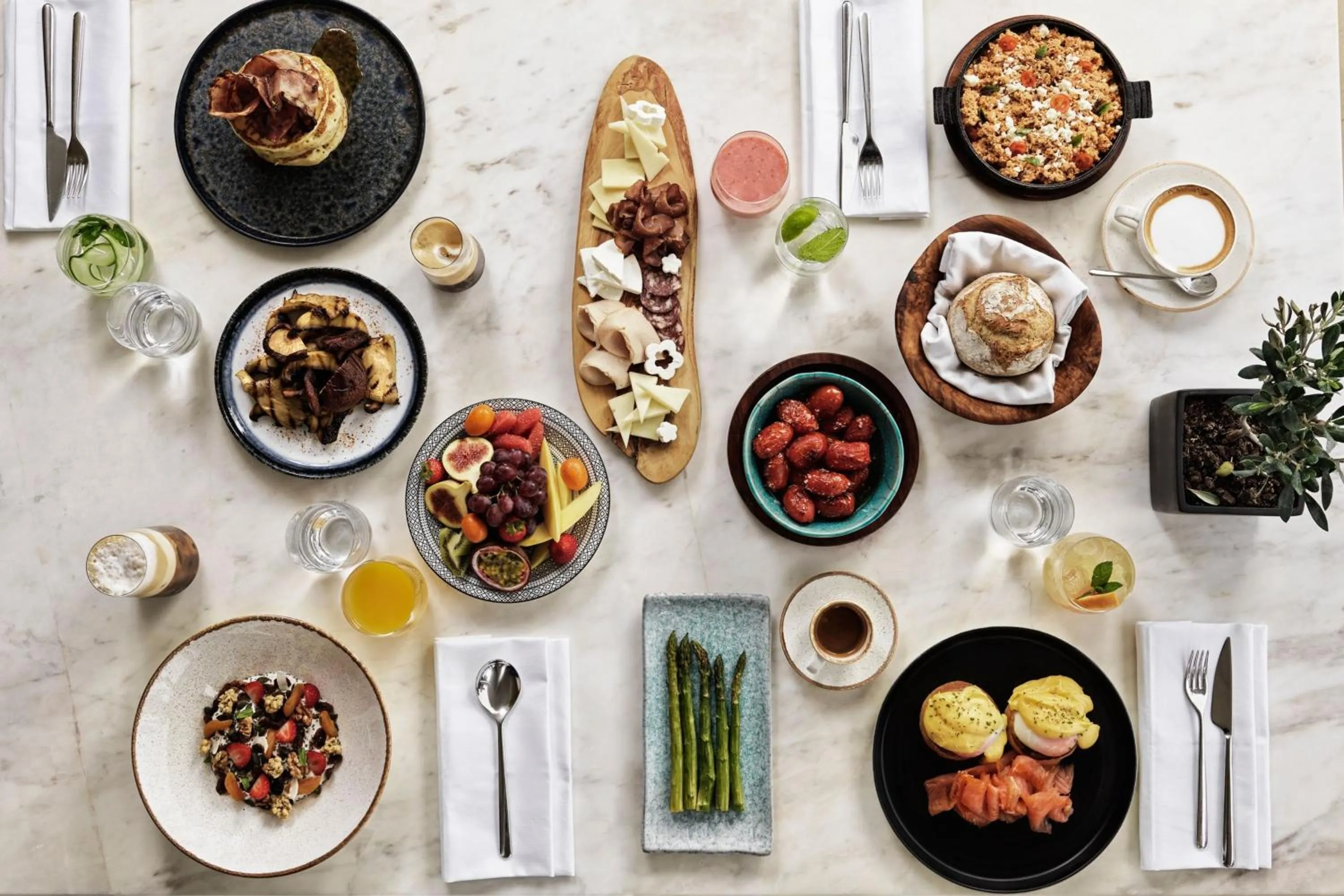 Breakfast in Domes Miramare, a Luxury Collection Resort, Corfu - Adults Only