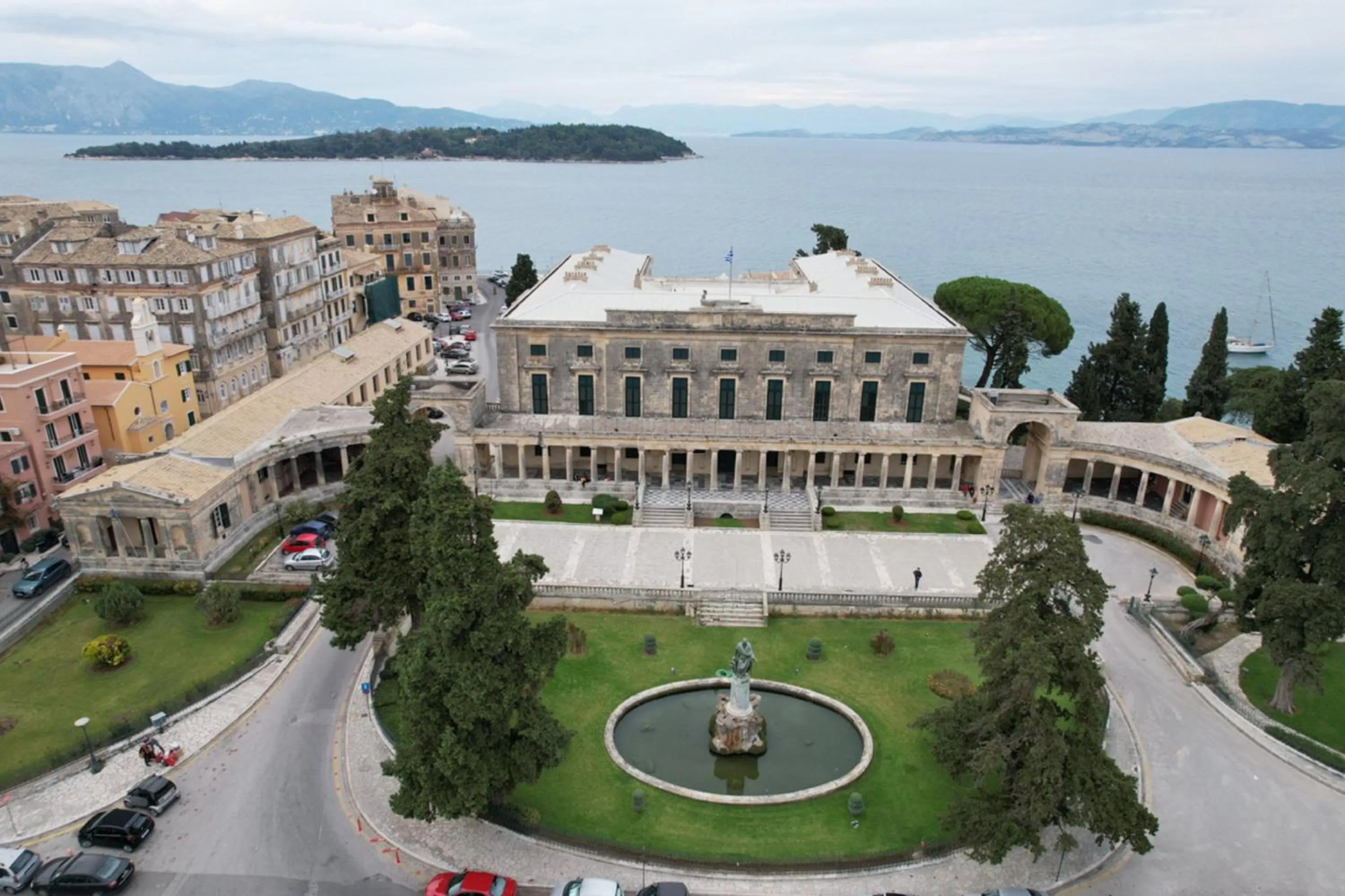 View (from property/room) in Domes Miramare, a Luxury Collection Resort, Corfu - Adults Only